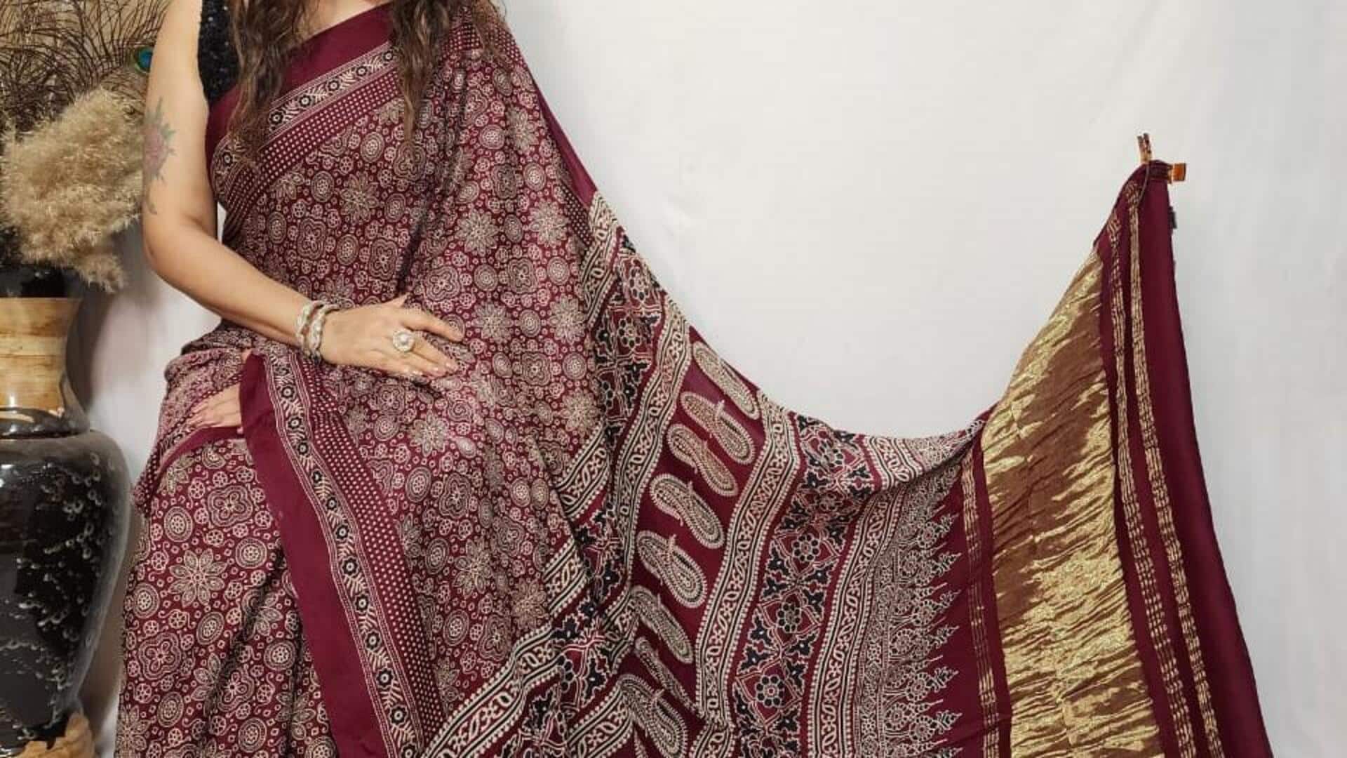 Ajrakh: Elegansi dalam pilihan mode Anda