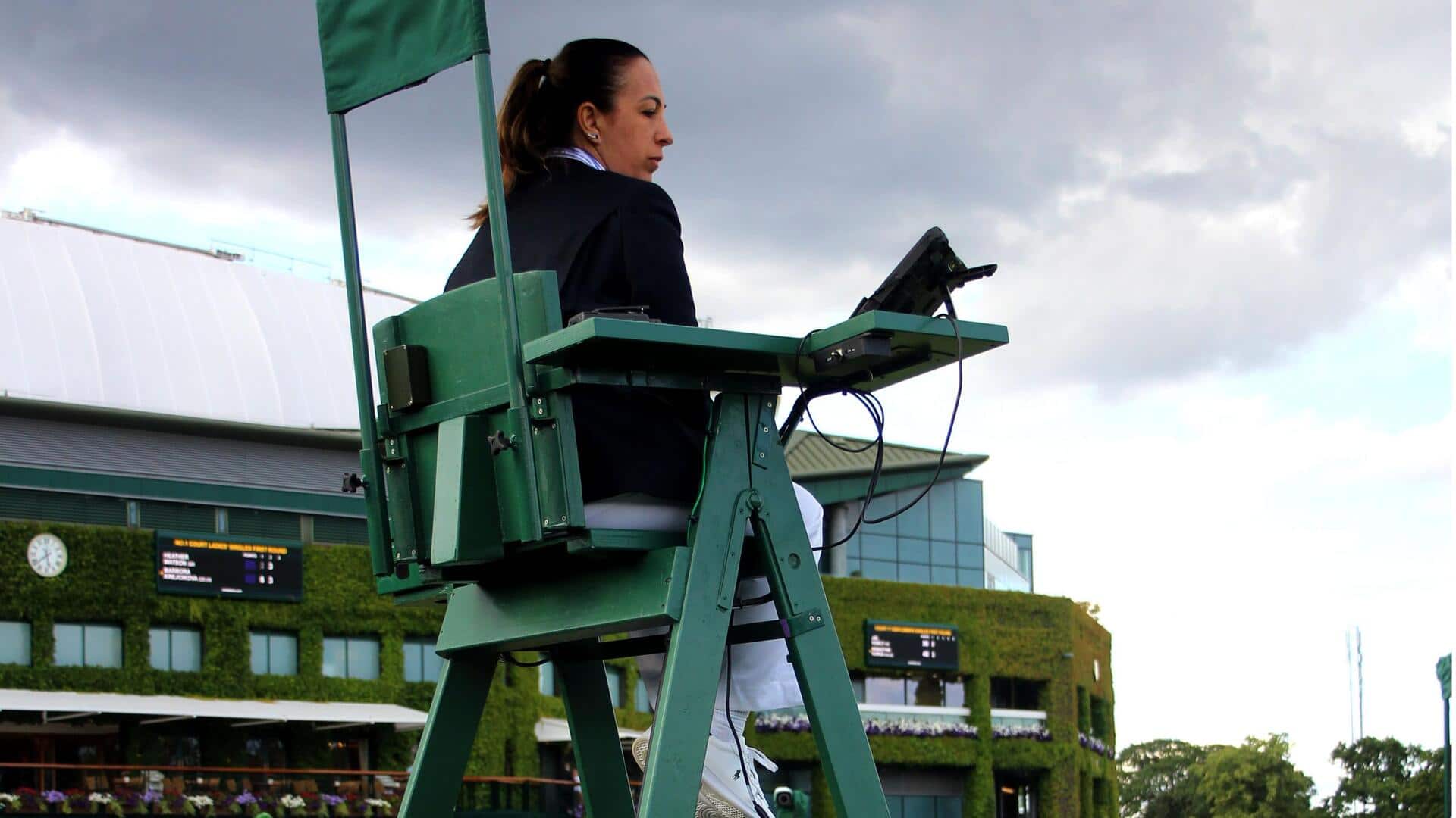 Asal-usul kursi wasit tenis: Desain dan tujuan terungkap