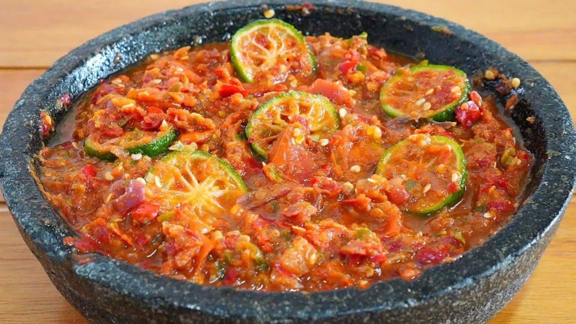 Bahan Rahasia untuk Meningkatkan Cita Rasa Sambal Tradisional Indonesia