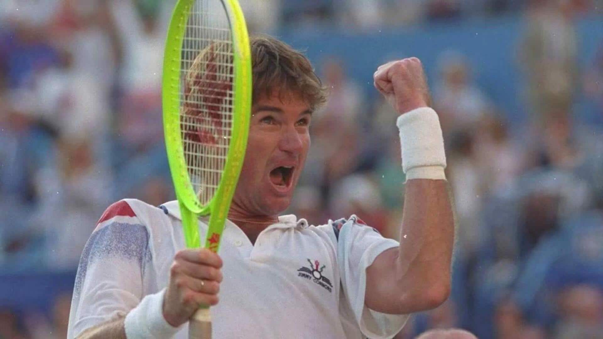 Torehan Rekor: Jimmy Connors Raih Tiga Kemenangan di US Open