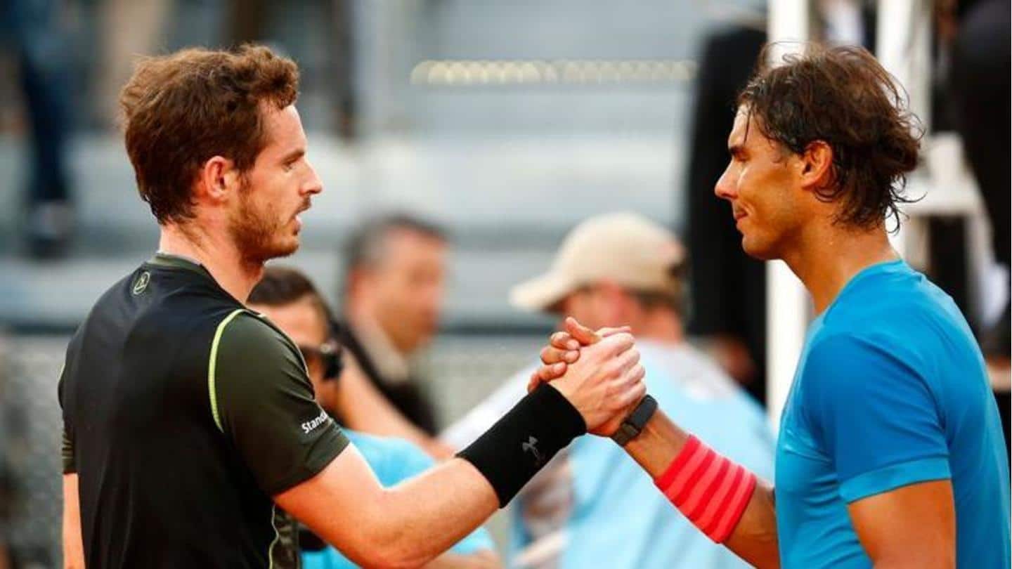 Mengurai statistik Rafael Nadal vs Andy Murray