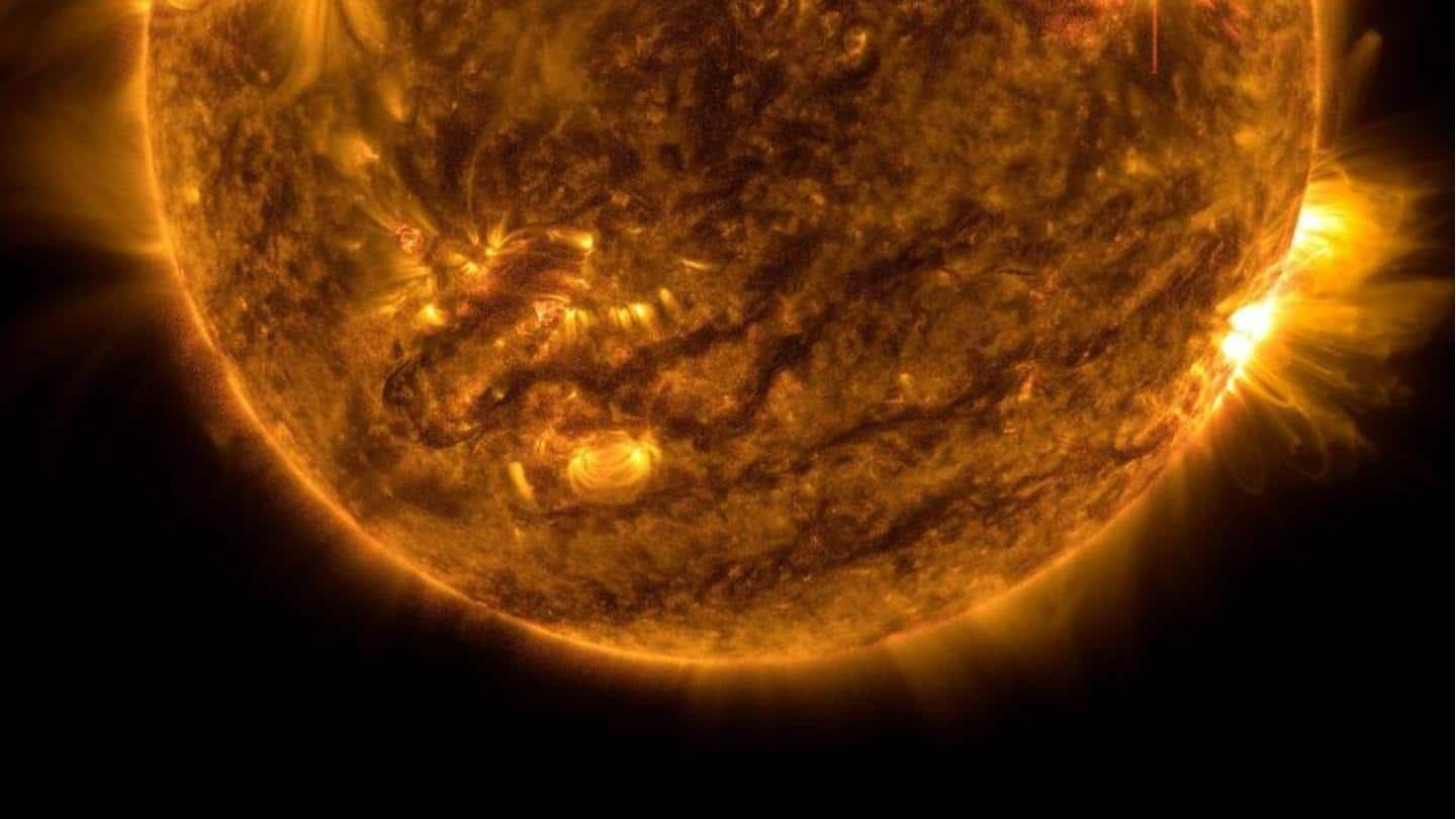 Bintik matahari besar terlihat; Bumi berisiko hadapi suar matahari kelas X
