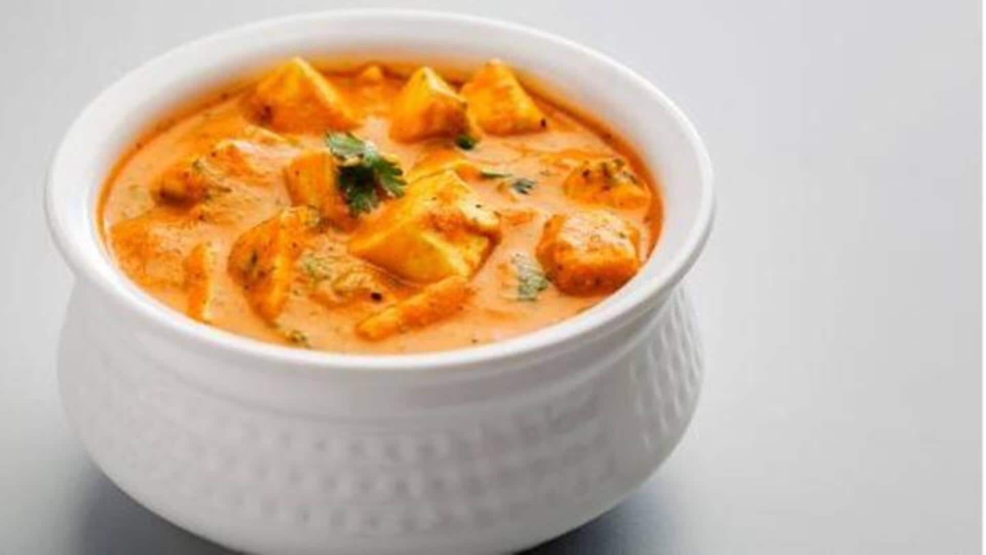 Resep 'royal shahi paneer' ini akan membuat tamu Anda terkesan