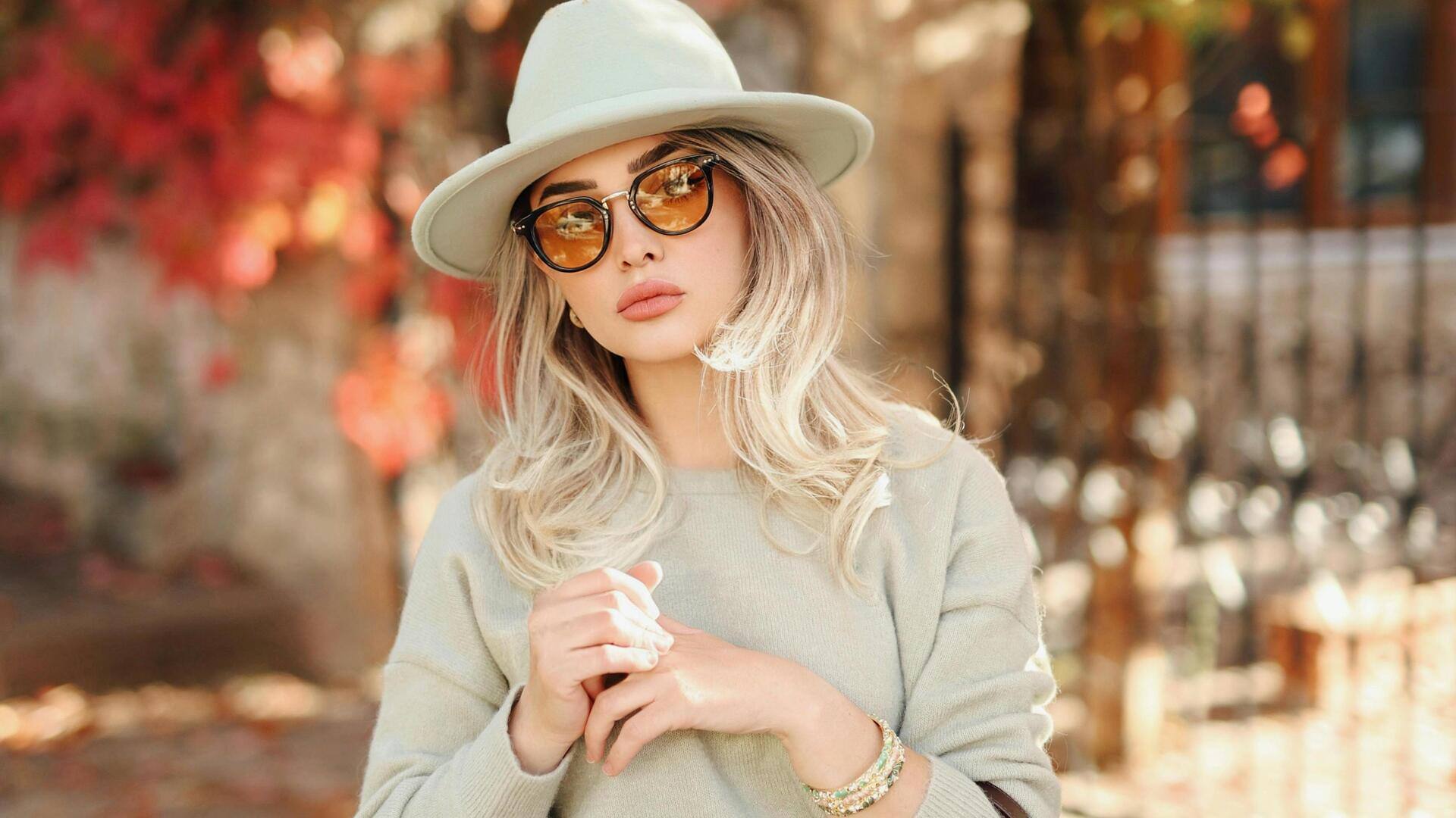 Gaya musim gugur dengan palet warna bumi