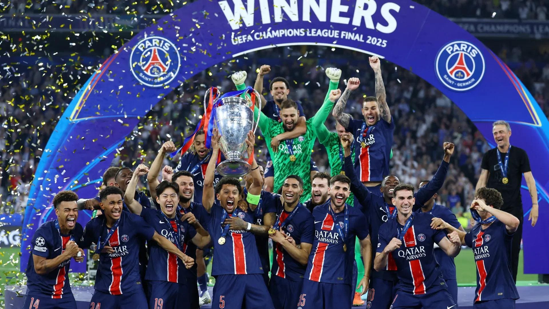 PSG Menangkan Gelar Liga Champions 2024/25, Melengkapi Treble Bersejarah PSG Menangkan Gelar Liga Champions 2024/25, Melengkapi Treble Bersejarah