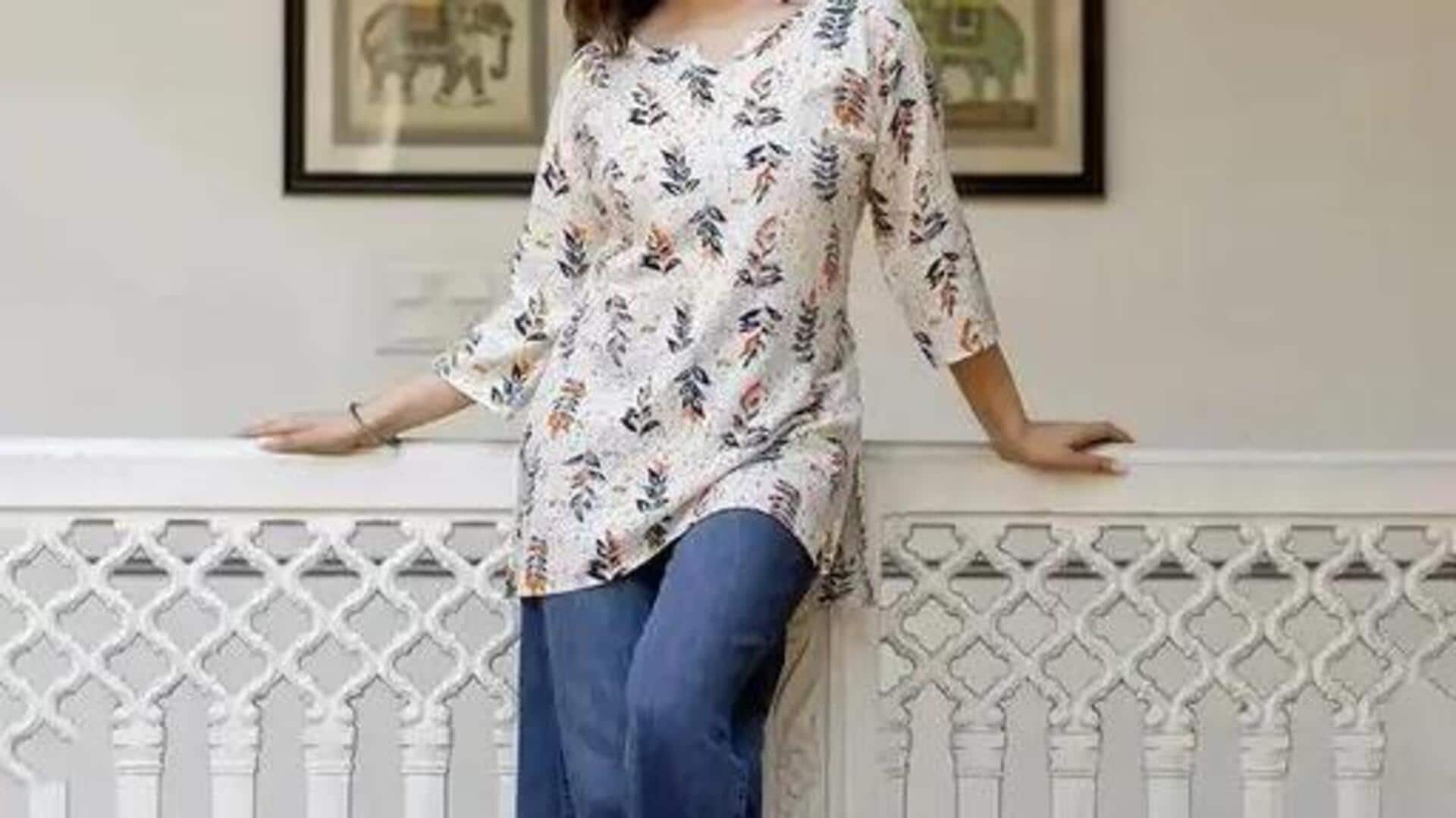 Gaya kurta katun organik untuk musim lembap India