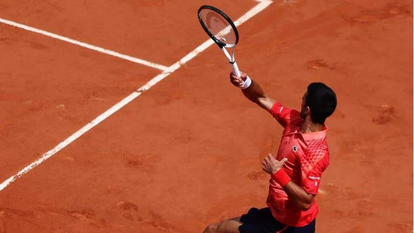Novak Djokovic mencapai final Prancis Terbuka ketujuhnya: Statistik utama