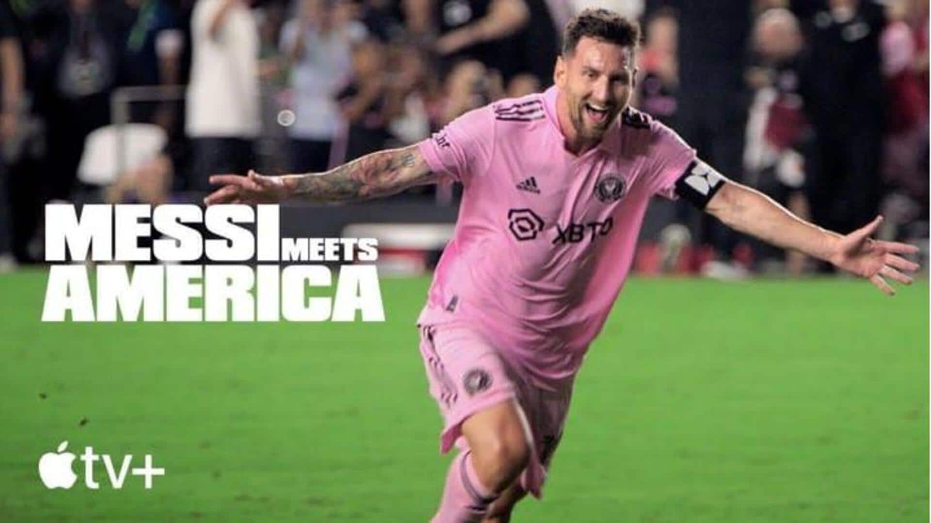 Tanggal Rilis 'Messi Meets America' di Kanal Streaming