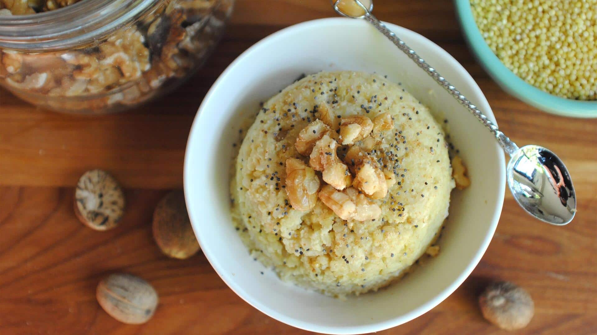 Resep Puding Kreatif dengan Millet Panggang