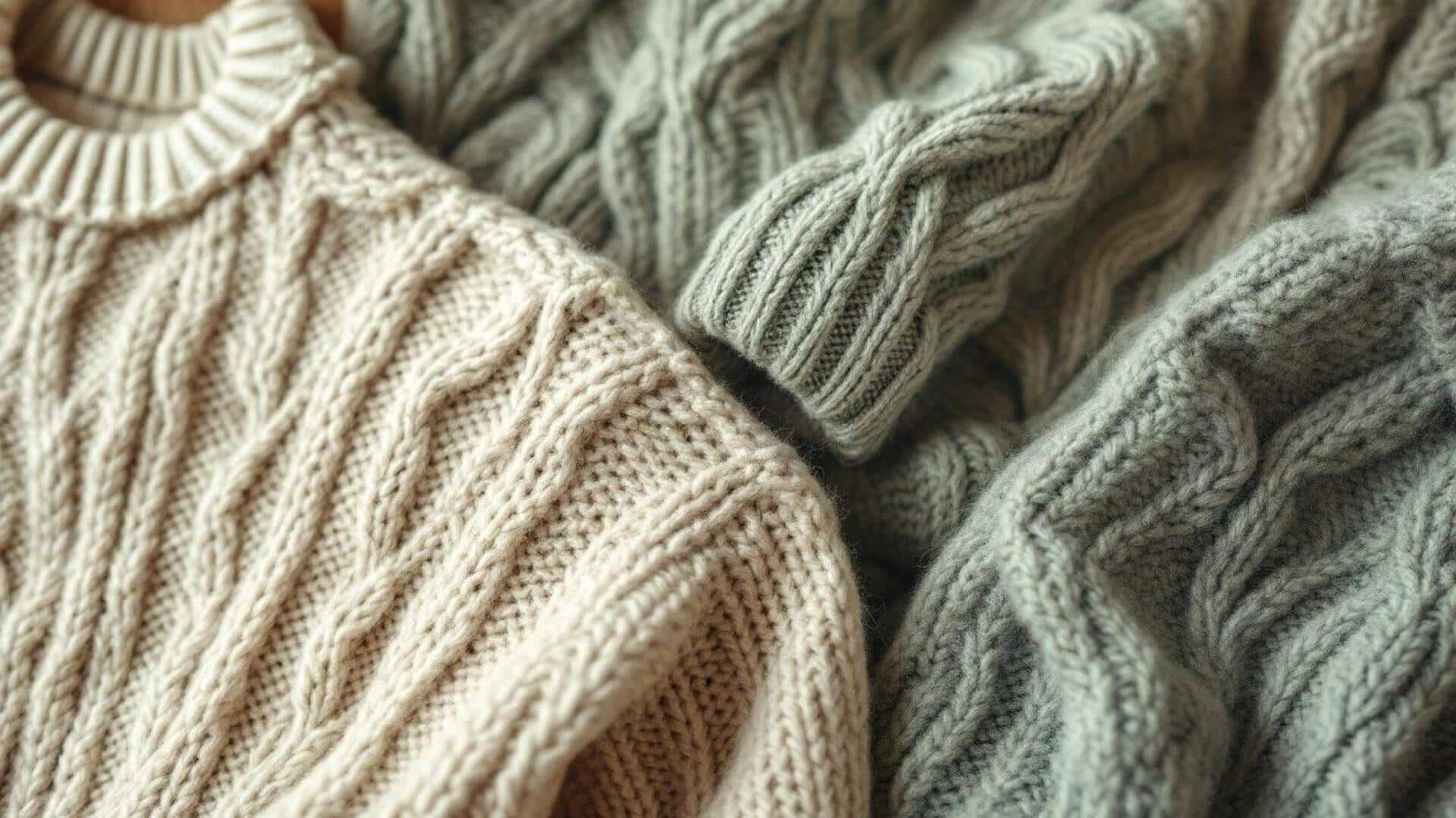 Gaya abadi: Kuasai sweater rajut kabel