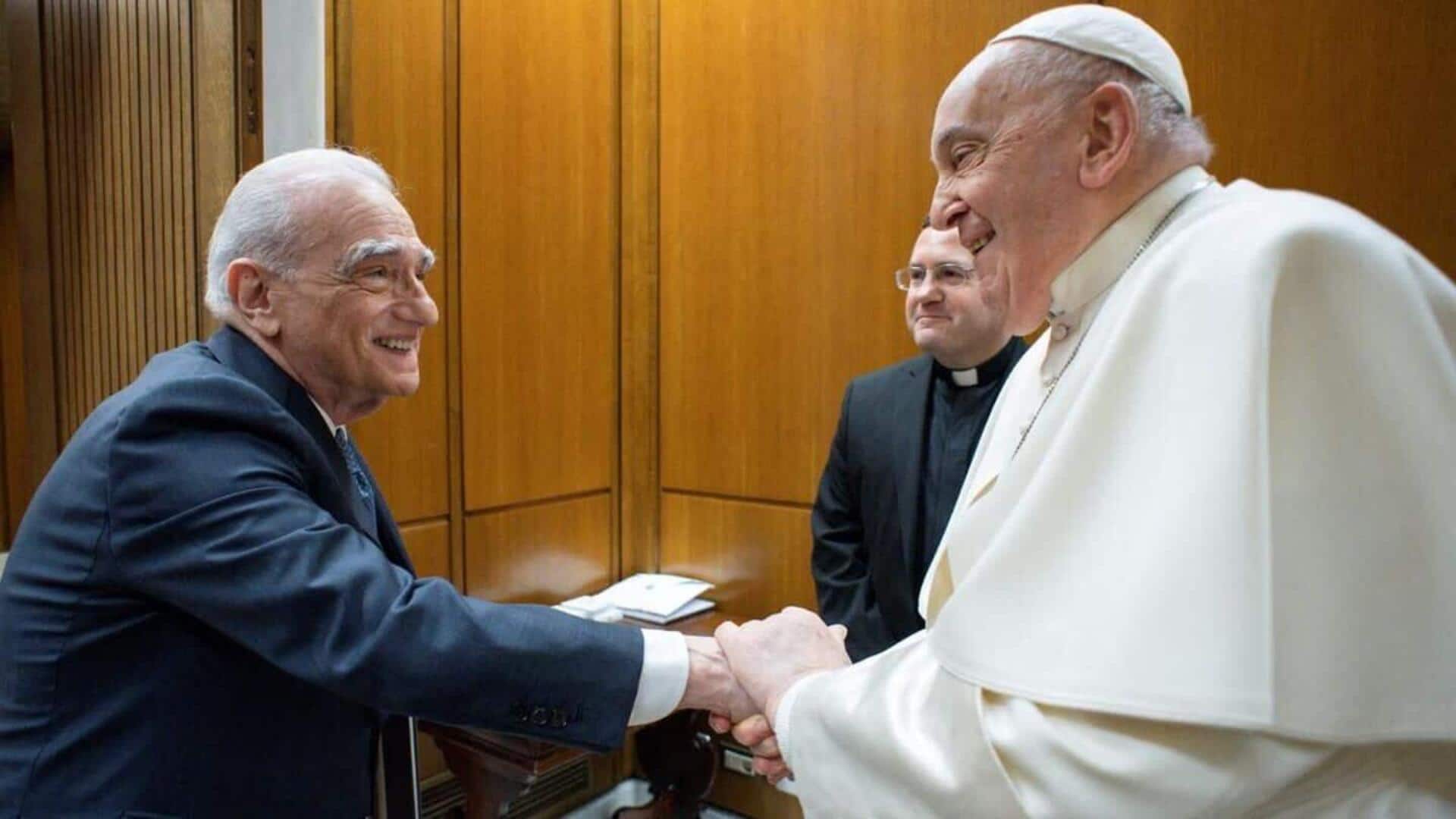 Martin Scorsese umumkan film yang menampilkan wawancara terakhir Paus Fransiskus