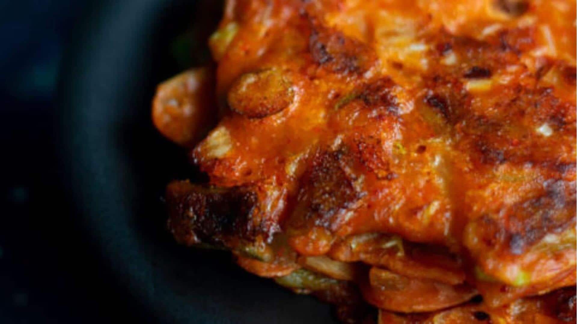 Resep: Panekuk kimchi Korea pedas atau 'kimchijeon' ini enak