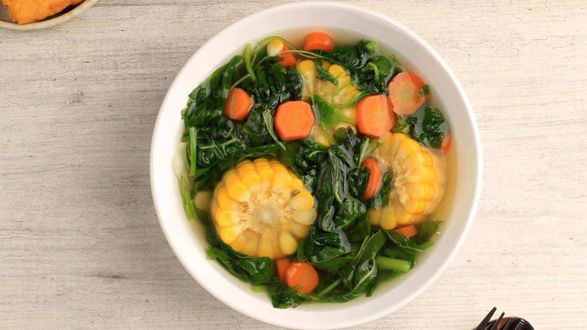 Sup Vegetarian Indonesia yang Menggugah Selera