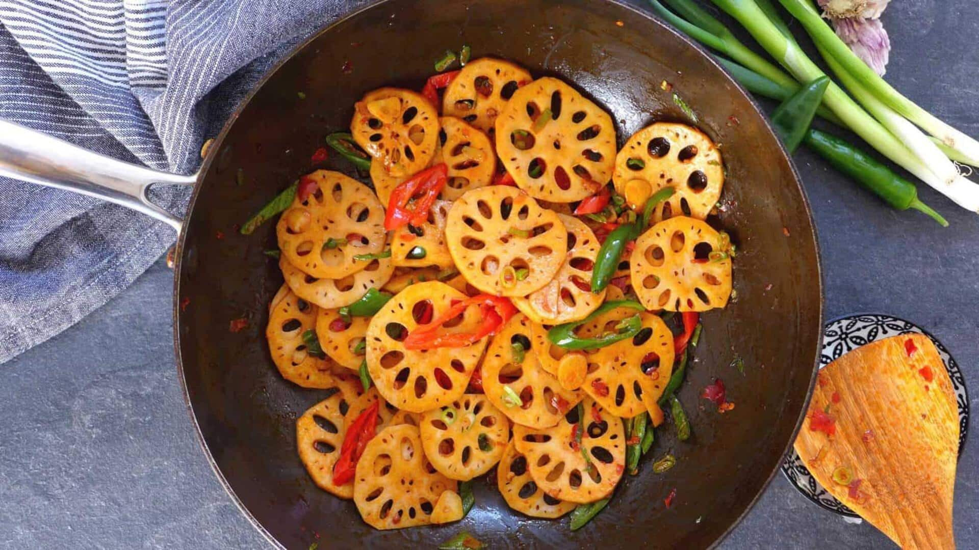 Lima Hidangan dari Batang Teratai Indonesia yang Menggugah Selera