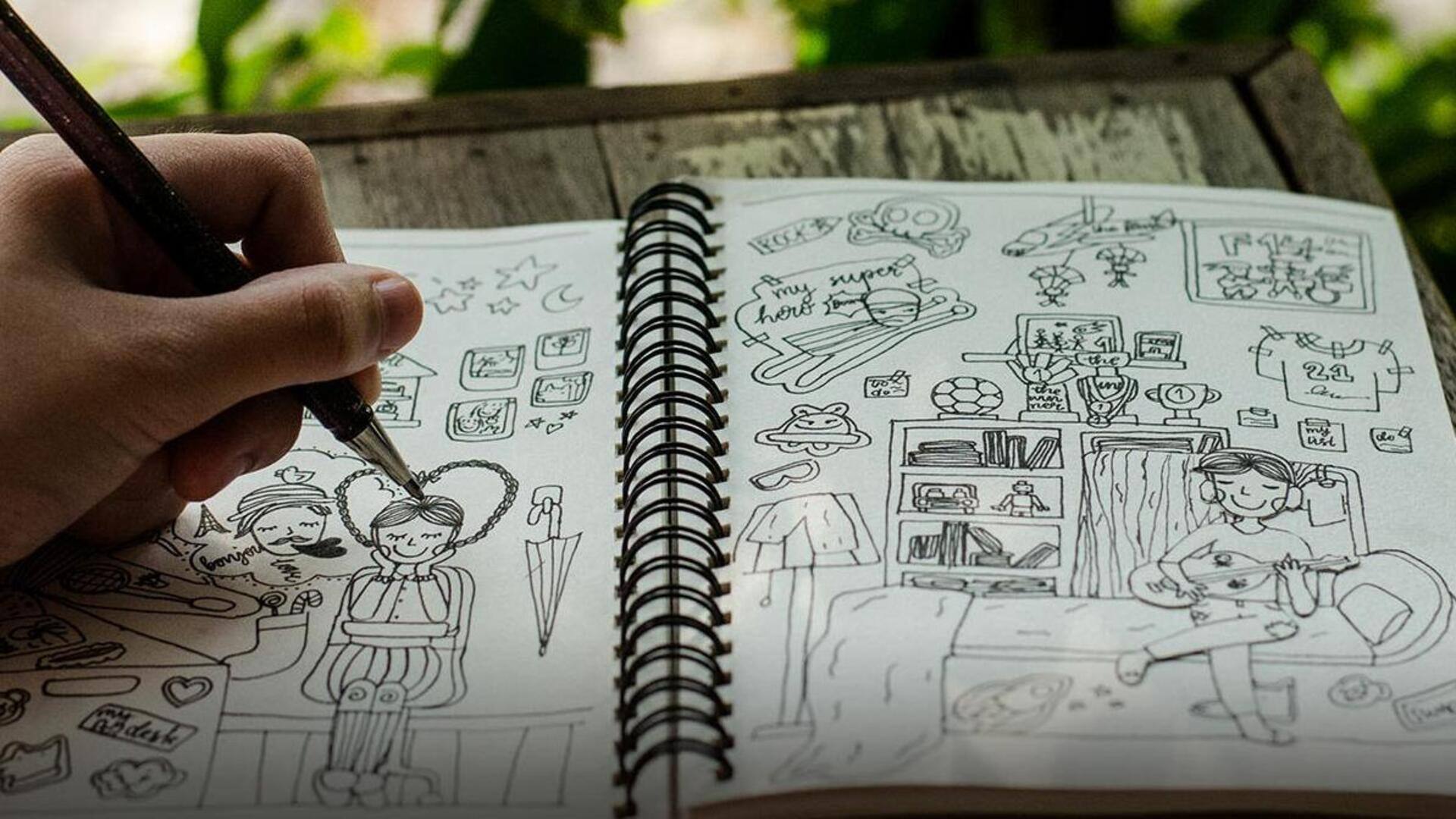 Tingkatkan Kreativitas Harian Anda dengan Menggambar Doodle