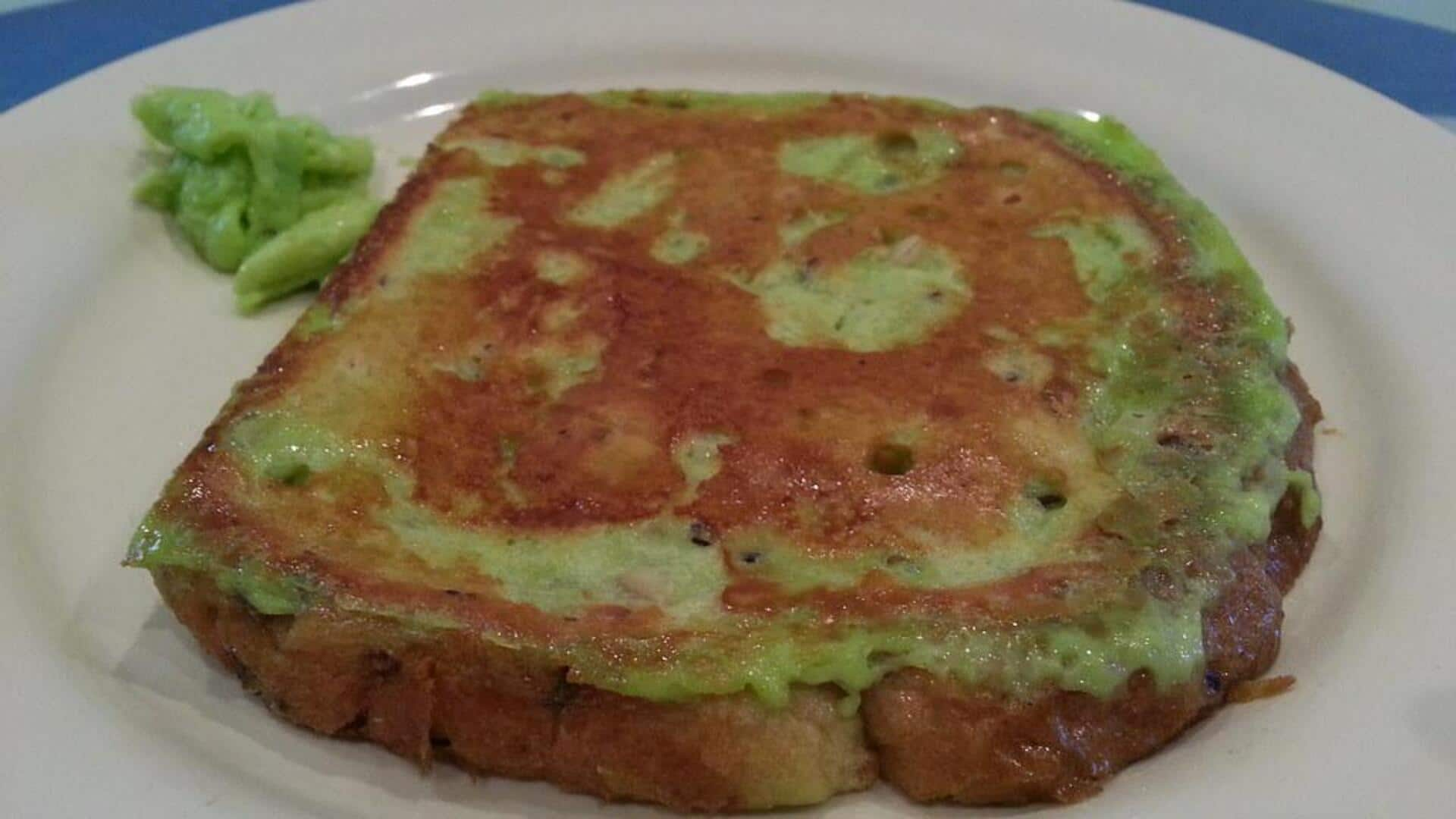 Tutorial membuat Roti Bakar Pandan Kaya