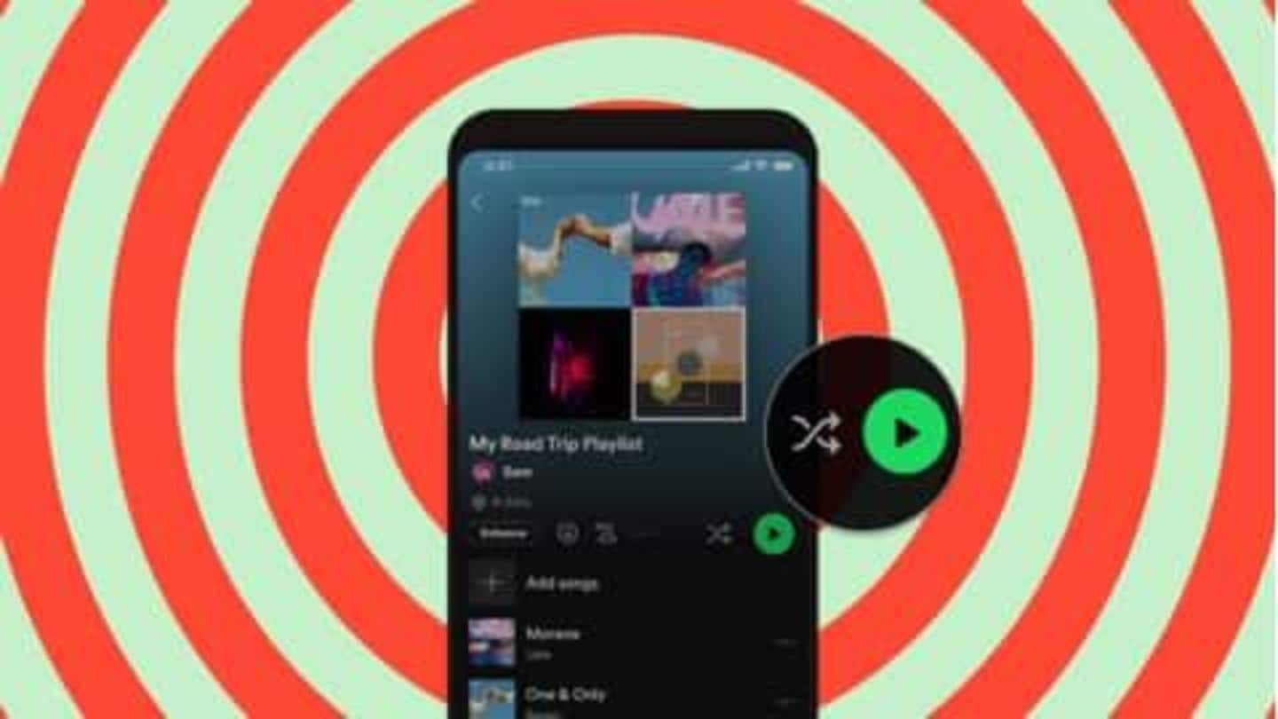 Spotify perkenalkan tombol Putar dan Acak terpisah, ada tapinya