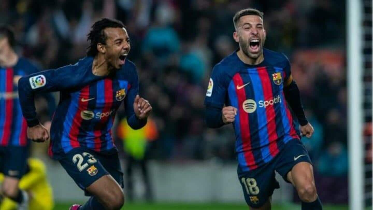 La Liga 2022-23, Barcelona atasi Sevilla 3-0: Statistik utama