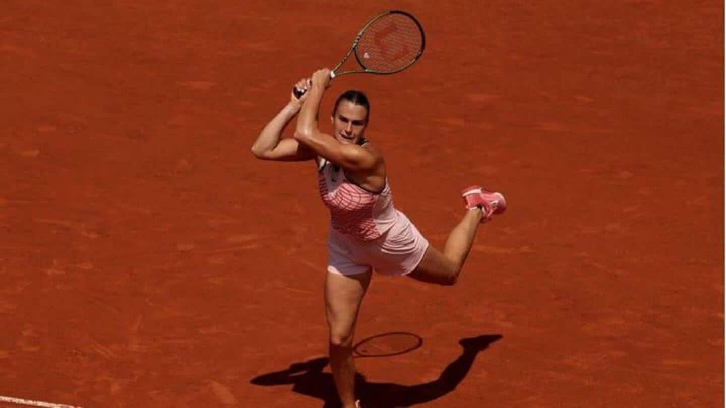Sabalenka mengalahkan Svitolina untuk mencapai semifinal perdananya di Roland Garros