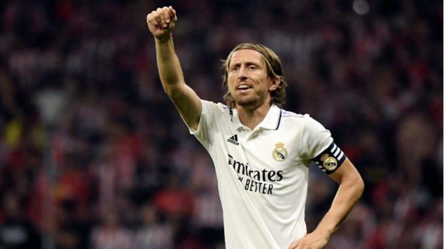Luka Modric memperpanjang kontrak dengan Real Madrid: Menguraikan statistiknya