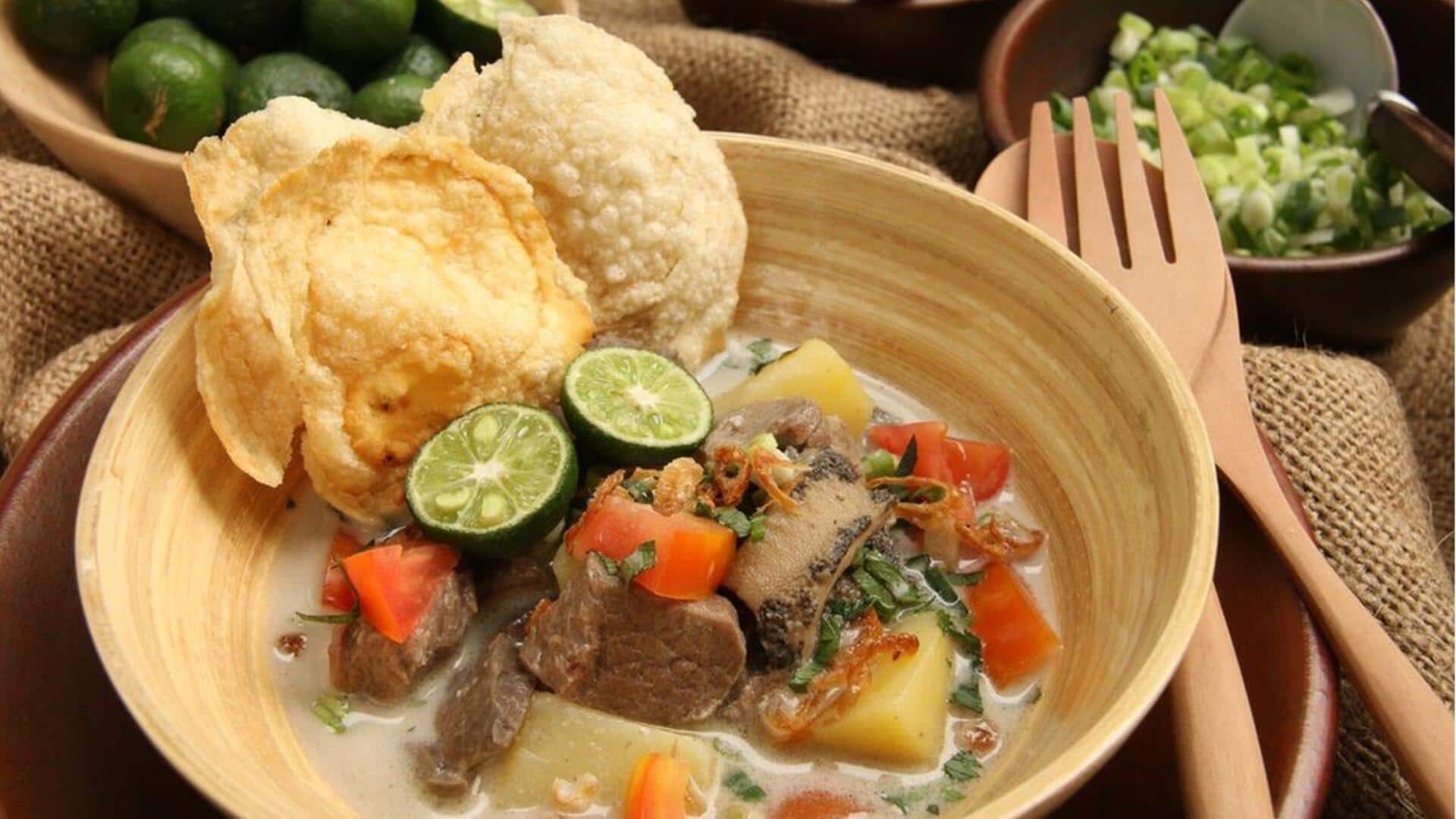 Sup Berbasis Santan yang Wajib Dicoba di Restoran Indonesia