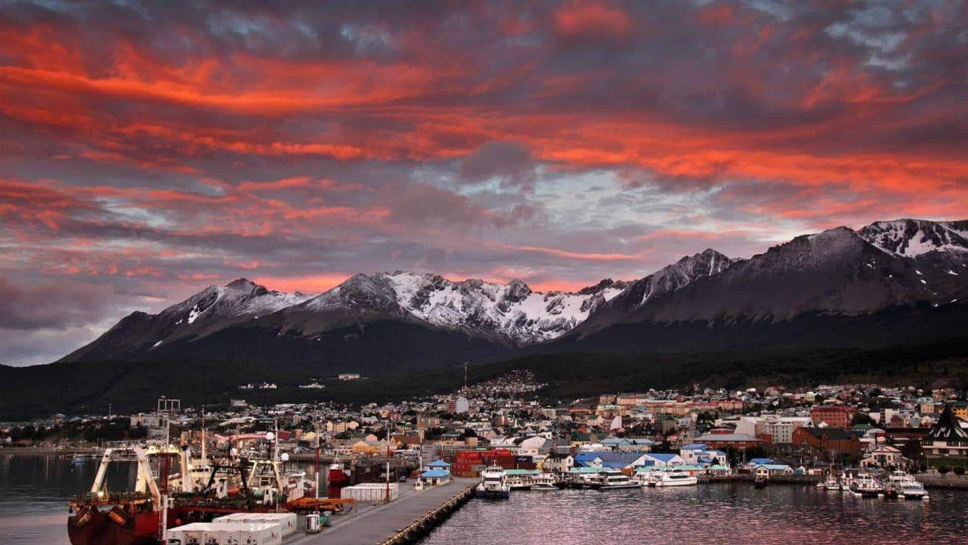 Keajaiban musim dingin di Ushuaia Argentina