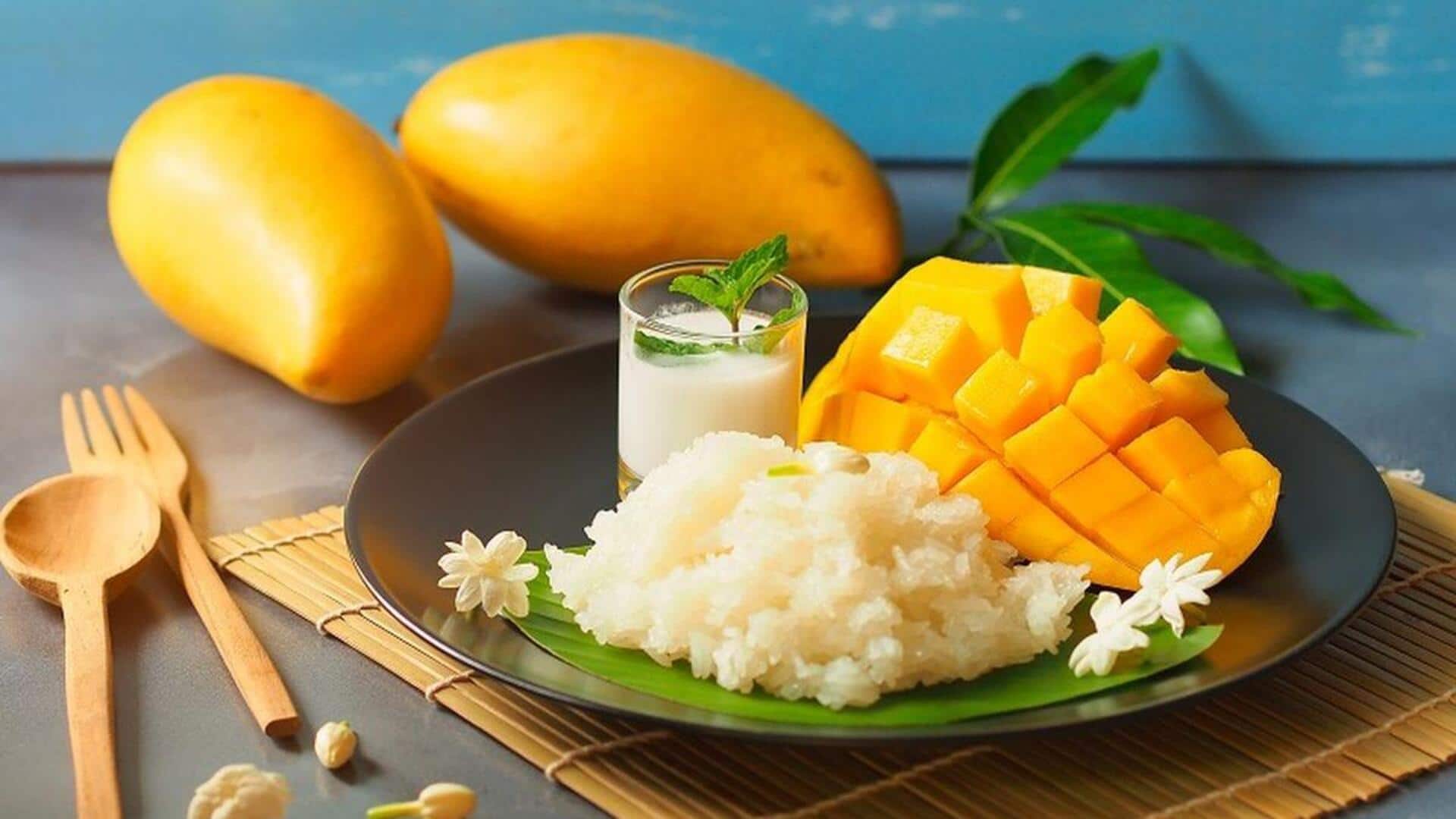Mencicipi Hidangan Penutup yang Lezat dengan Sentuhan Mangga