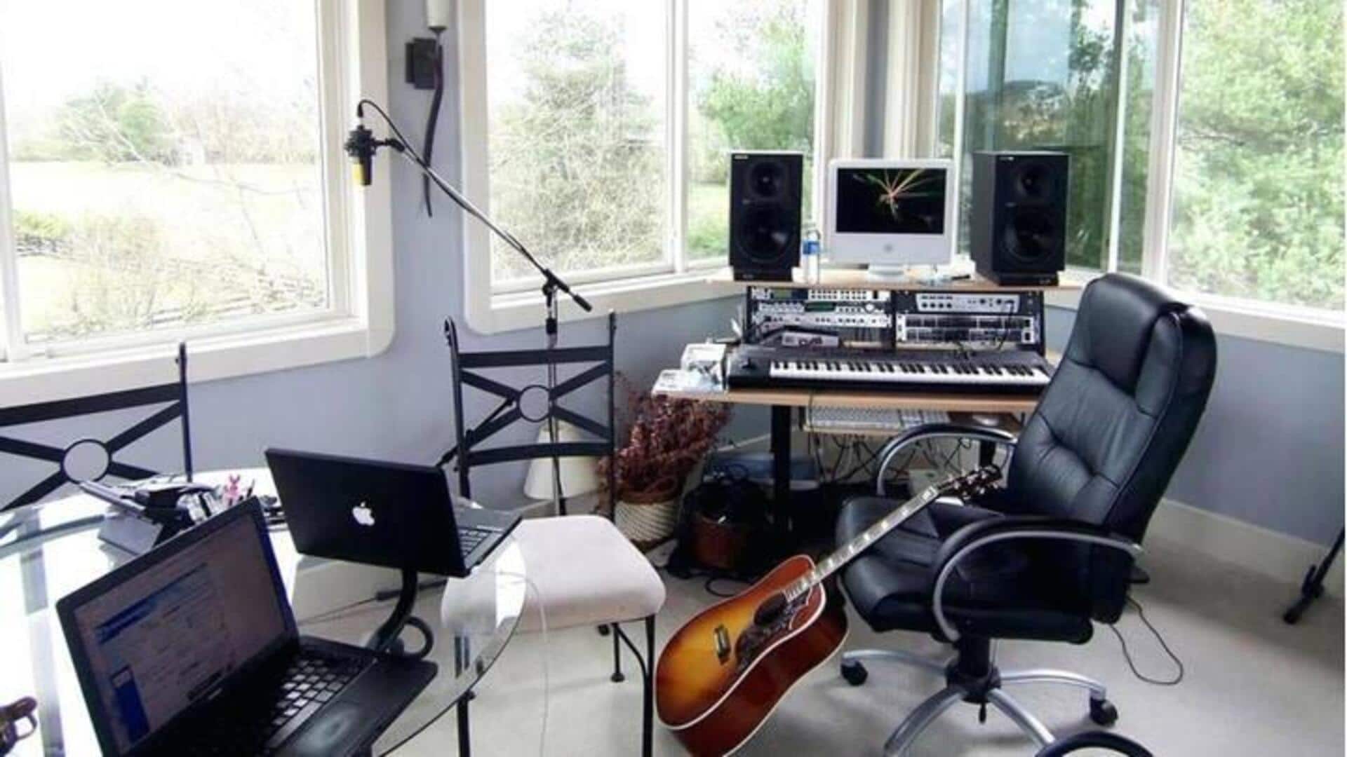Inilah cara membuat ruang musik di rumah 
