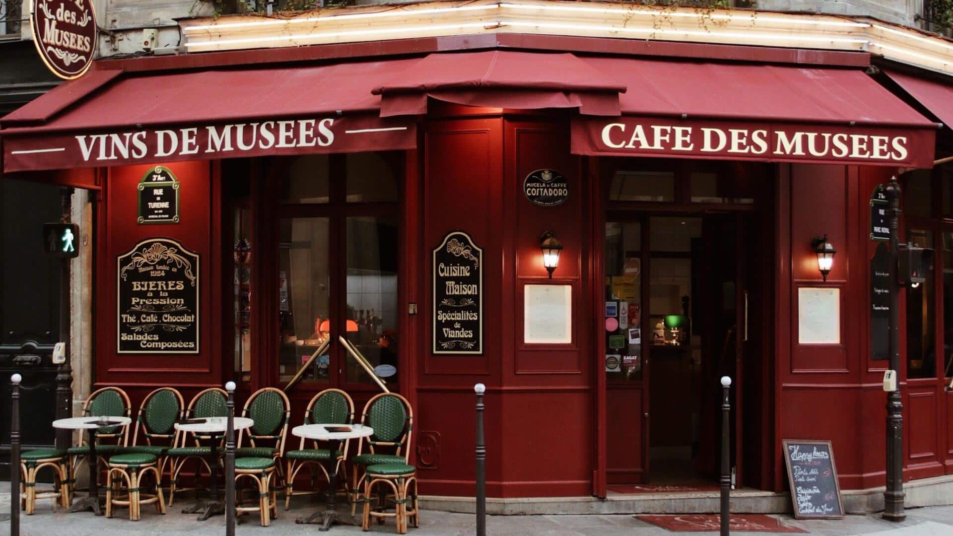 Menemukan Lima Kafe Seni Tersembunyi di Paris