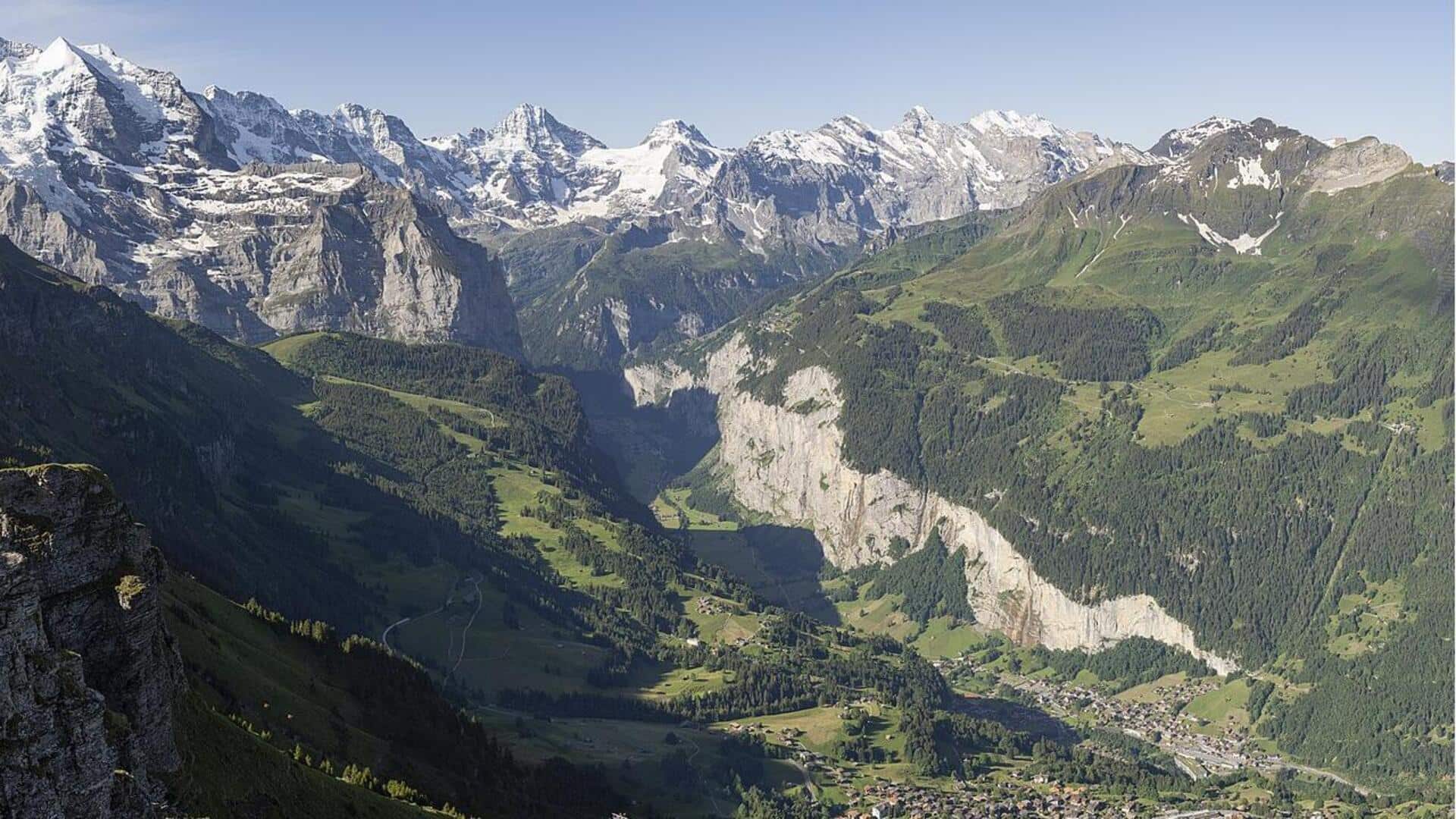 Mengagumi Keindahan Alam di Lembah-Lembah Swiss