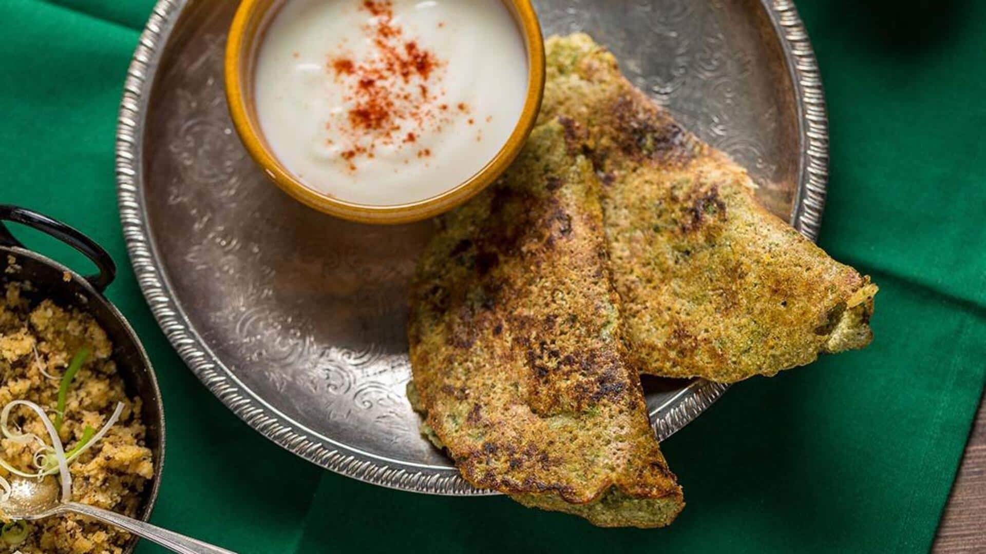 Mencicipi Panekuk Asin India yang Menggugah Selera