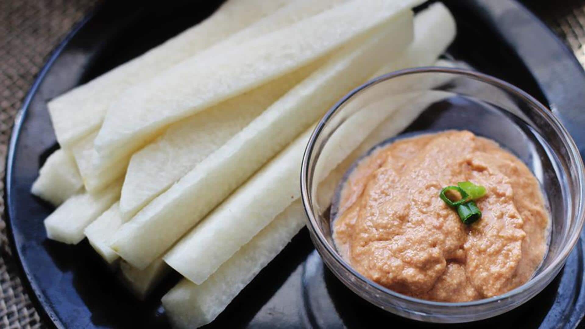 Topping Kreatif dari Bengkuang untuk Hidangan Restoran