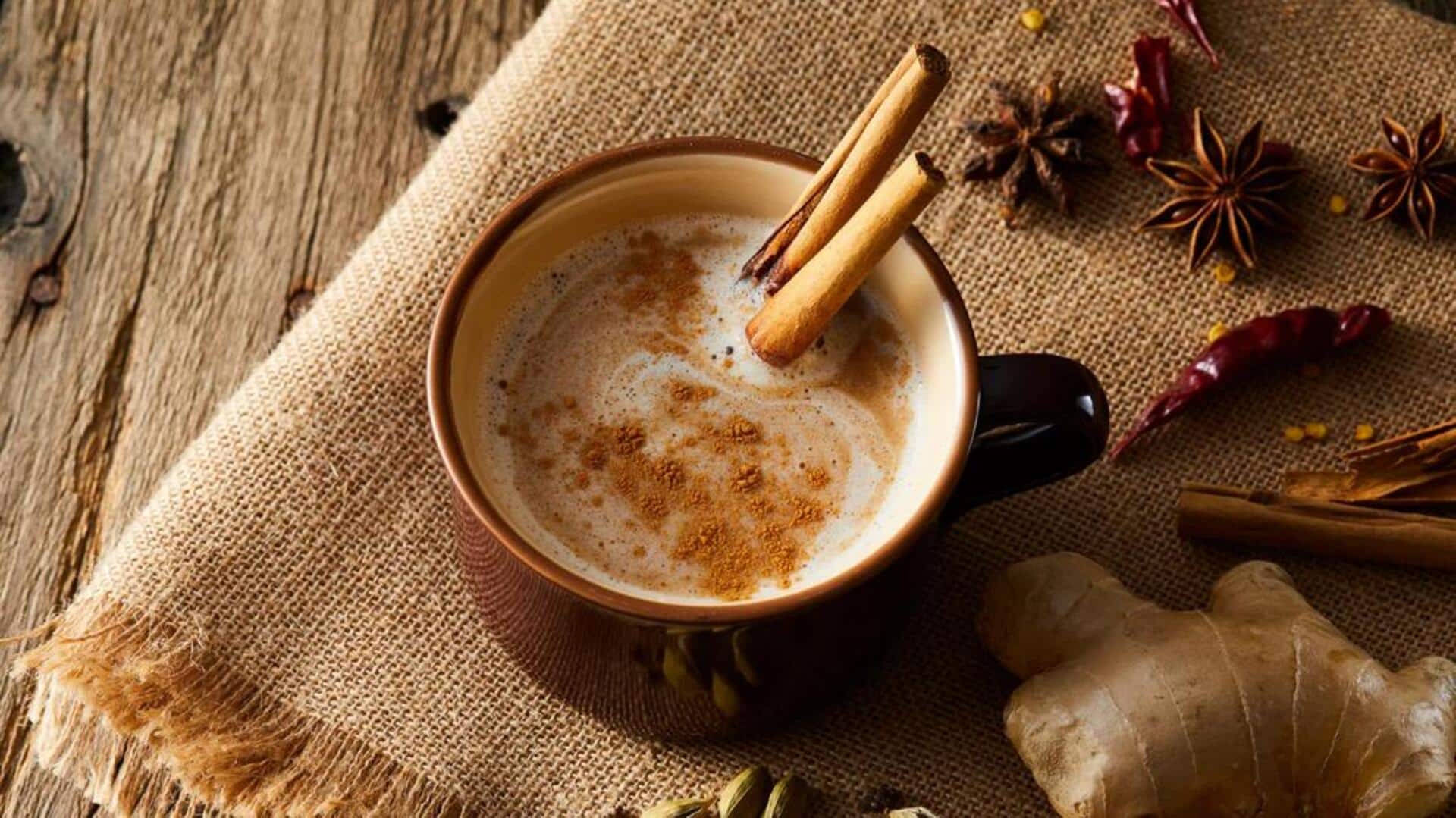 Membuat Campuran Chai dengan Bumbu Instan di Rumah