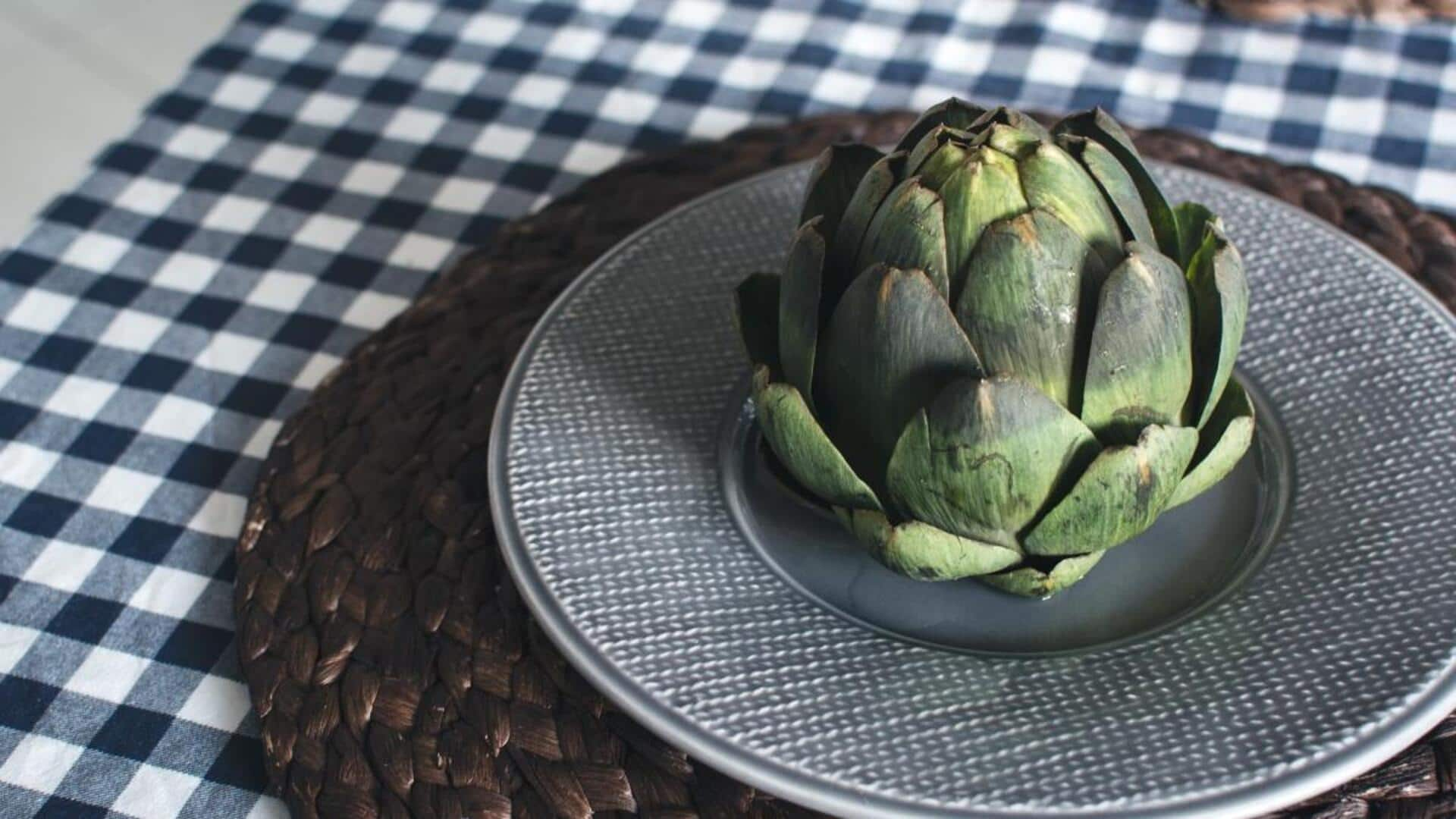 Resep artichoke vegan kaya serat