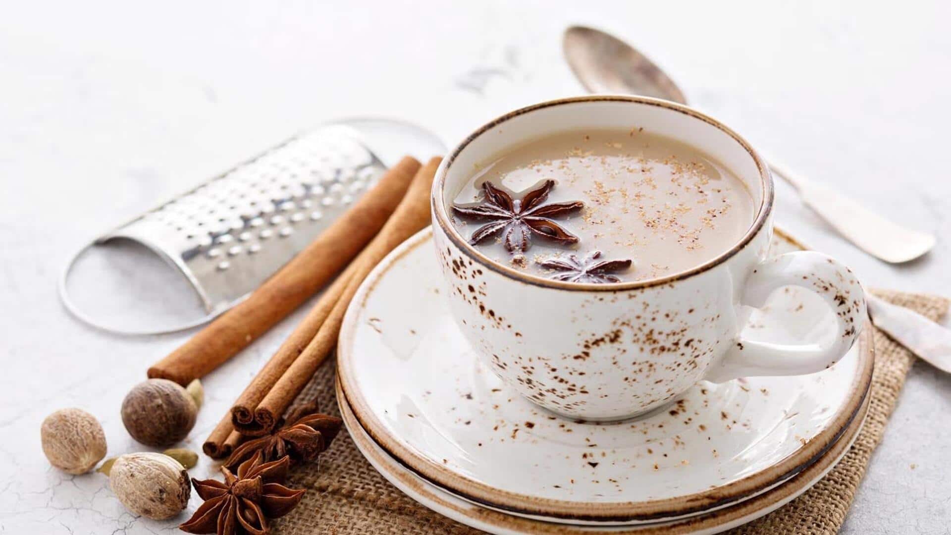 Minuman Hangat India dengan Rempah Regional