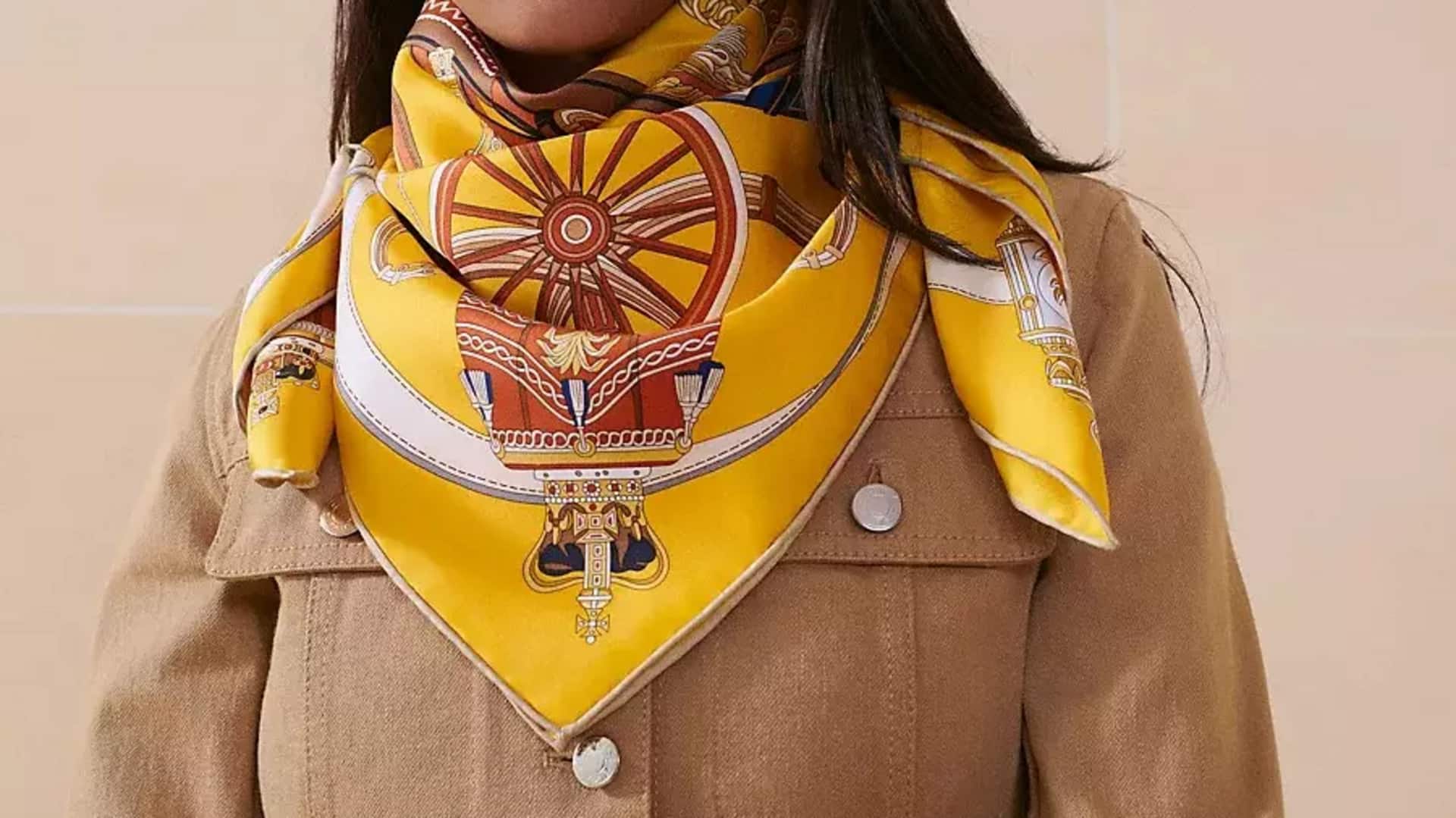 Syal: Aksesori penentu dalam mode musim semi India