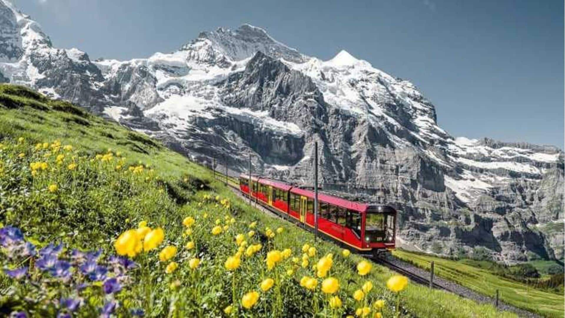 Saksikan Pegunungan Alpen Swiss di Interlaken dengan aktivitas petualangan ini 