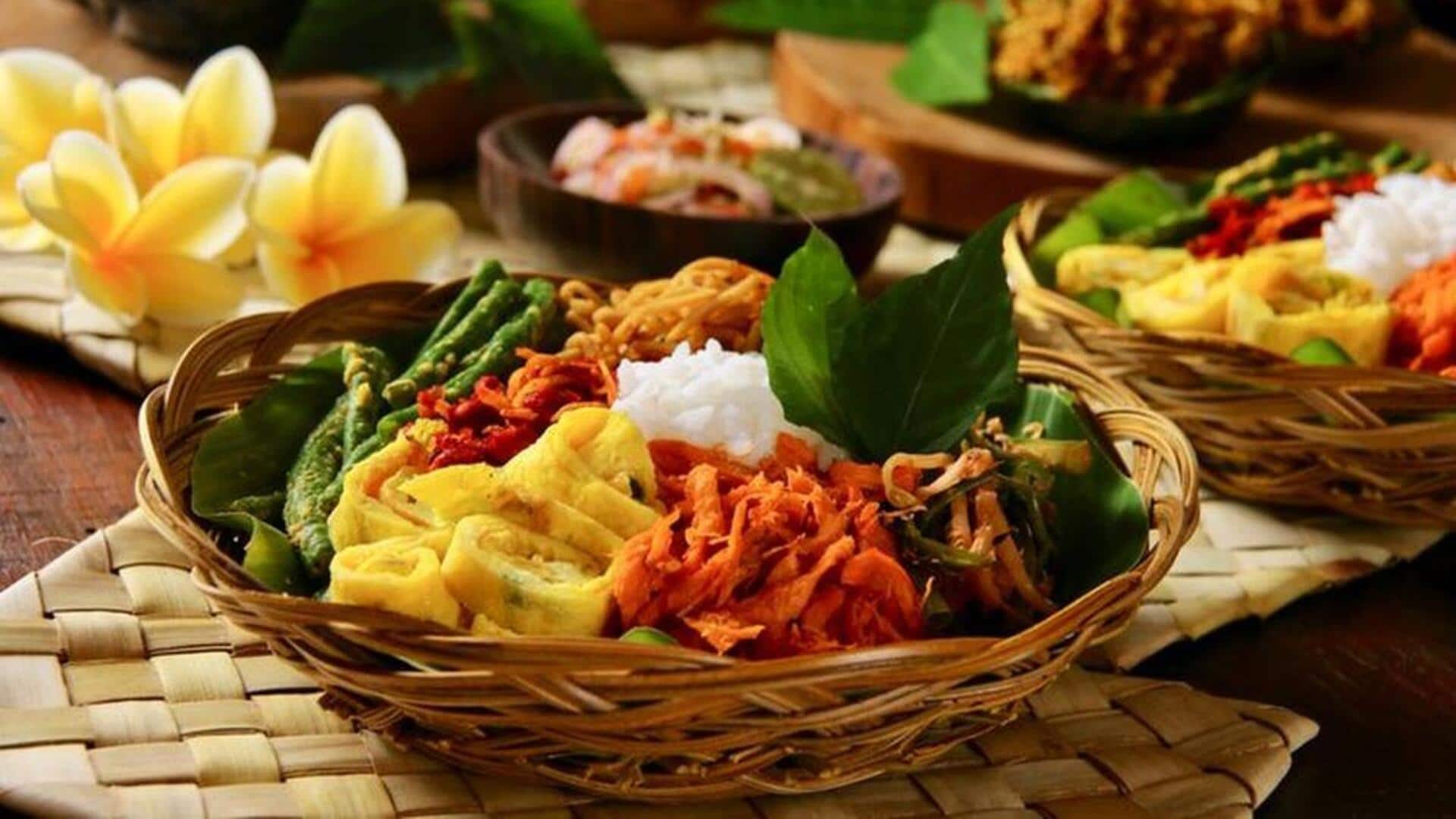 Menikmati Karya Kuliner dalam Hidangan Nasi Khas Bali Menikmati Karya Kuliner dalam Hidangan Nasi Khas Bali