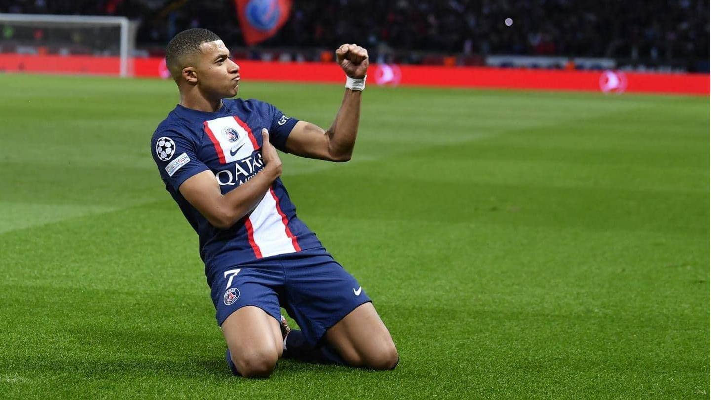 Kylian Mbappe menjadi pencetak gol terbanyak PSG di Liga Champions