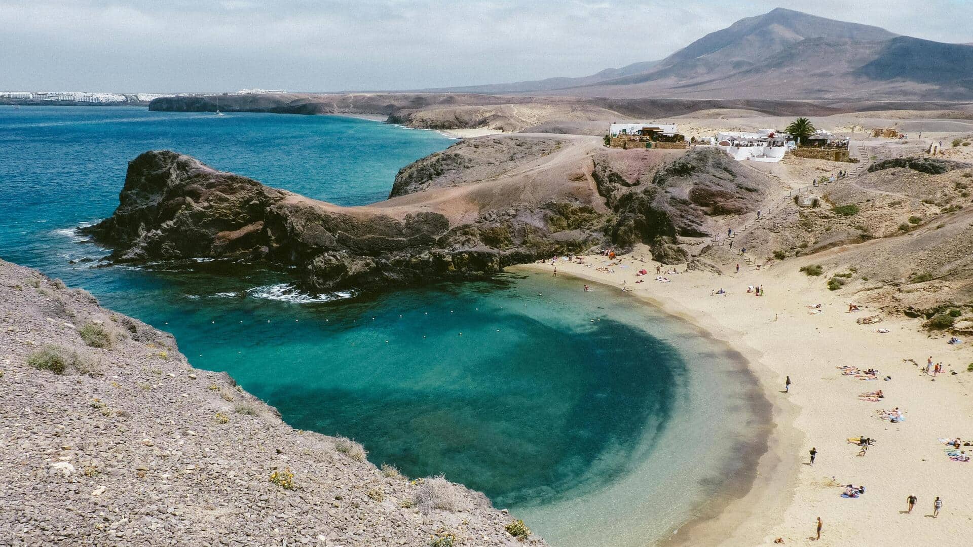 Pantai dan Laguna di Kepulauan Canary