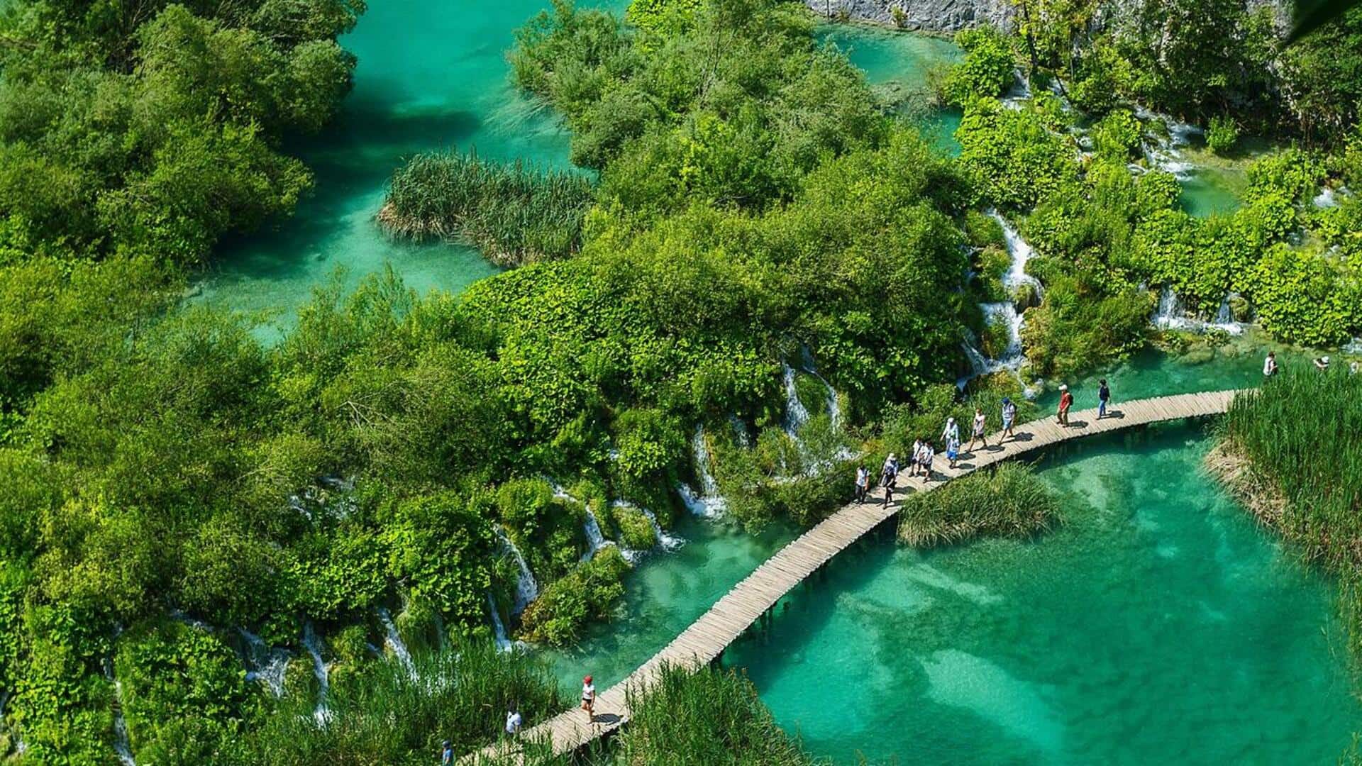 Megahnya Air Terjun dan Danau Plitvice, Kroasia