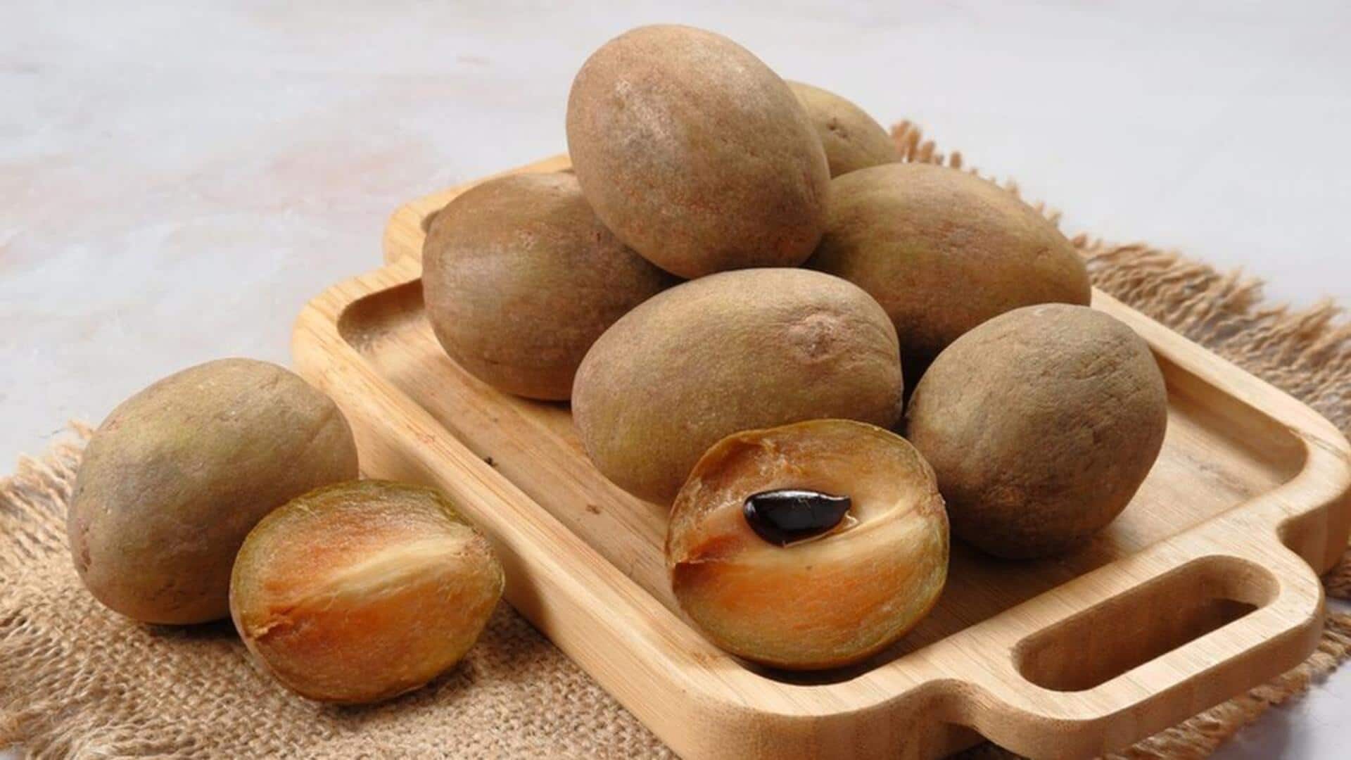 Ide Unik Hidangan Penutup dengan Bahan Dasar Buah Sawo