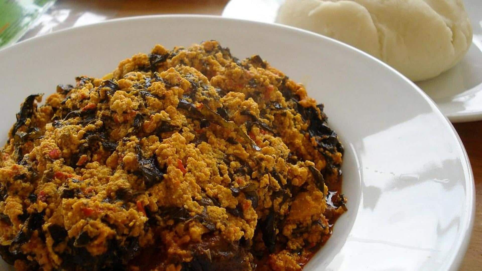 Sup Egusi dengan kale: Panduan memasak yang mudah