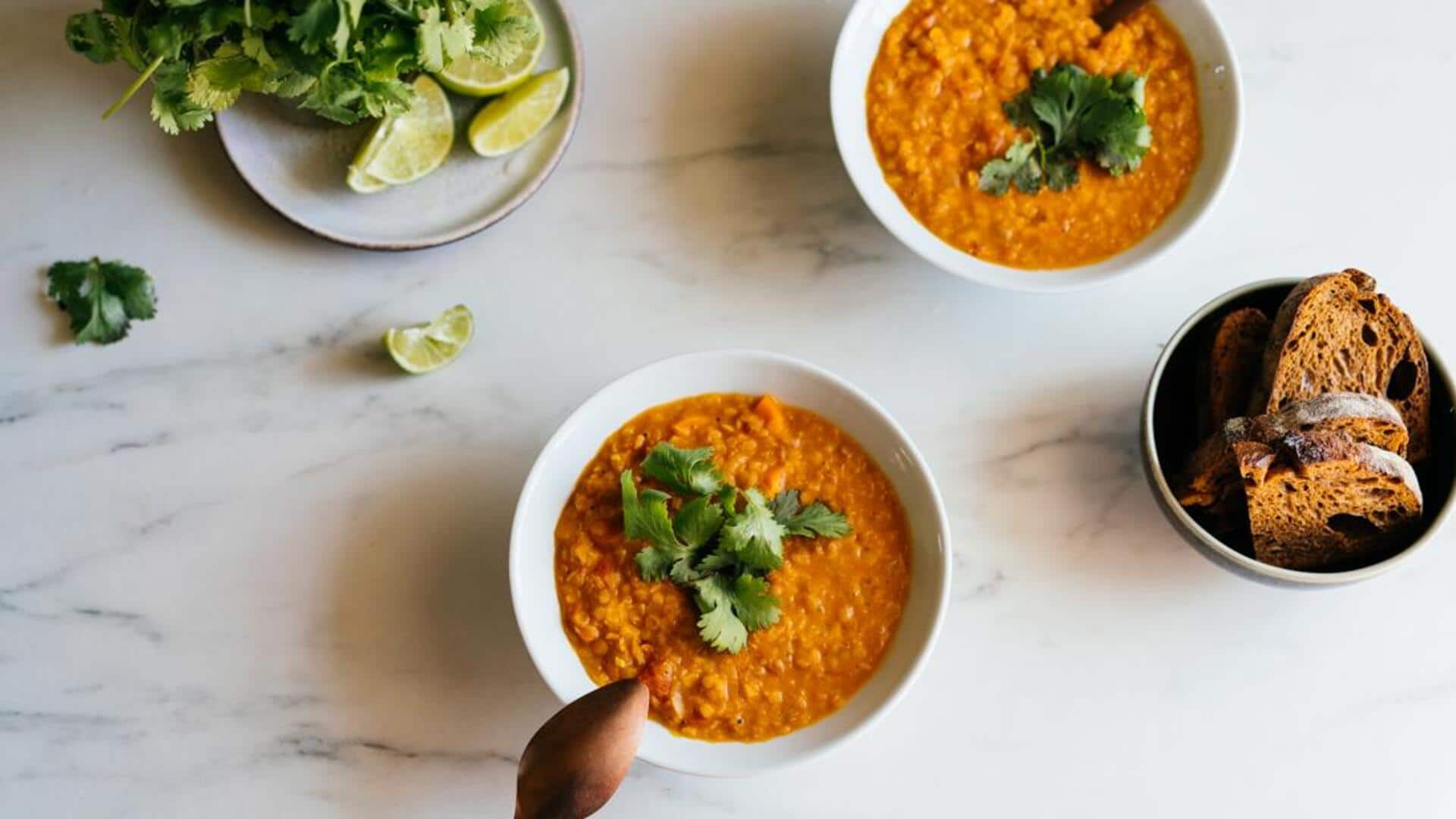 Sup Kacang Lentil Dan Wortel Khas Maroko: Panduan Memasak