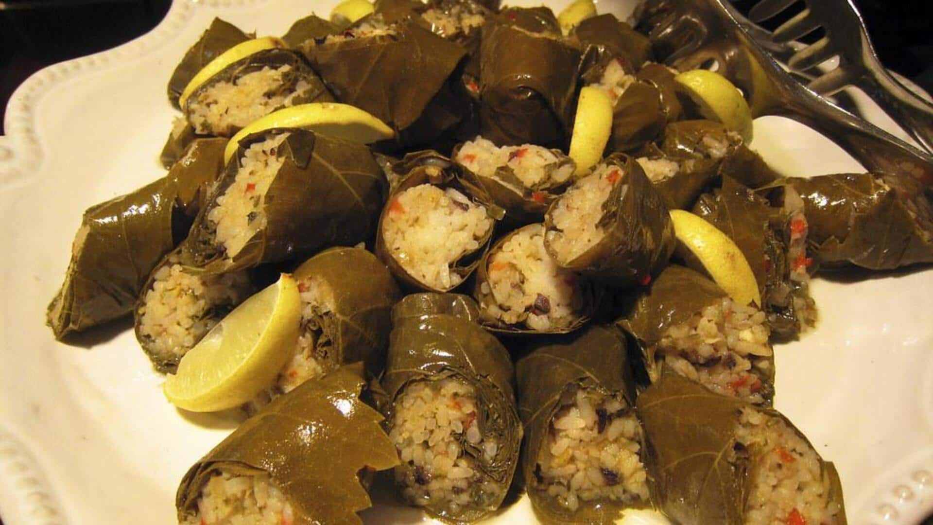 Panduan membuat Dolma Piri-piri khas Turki-Brasil tanpa telur