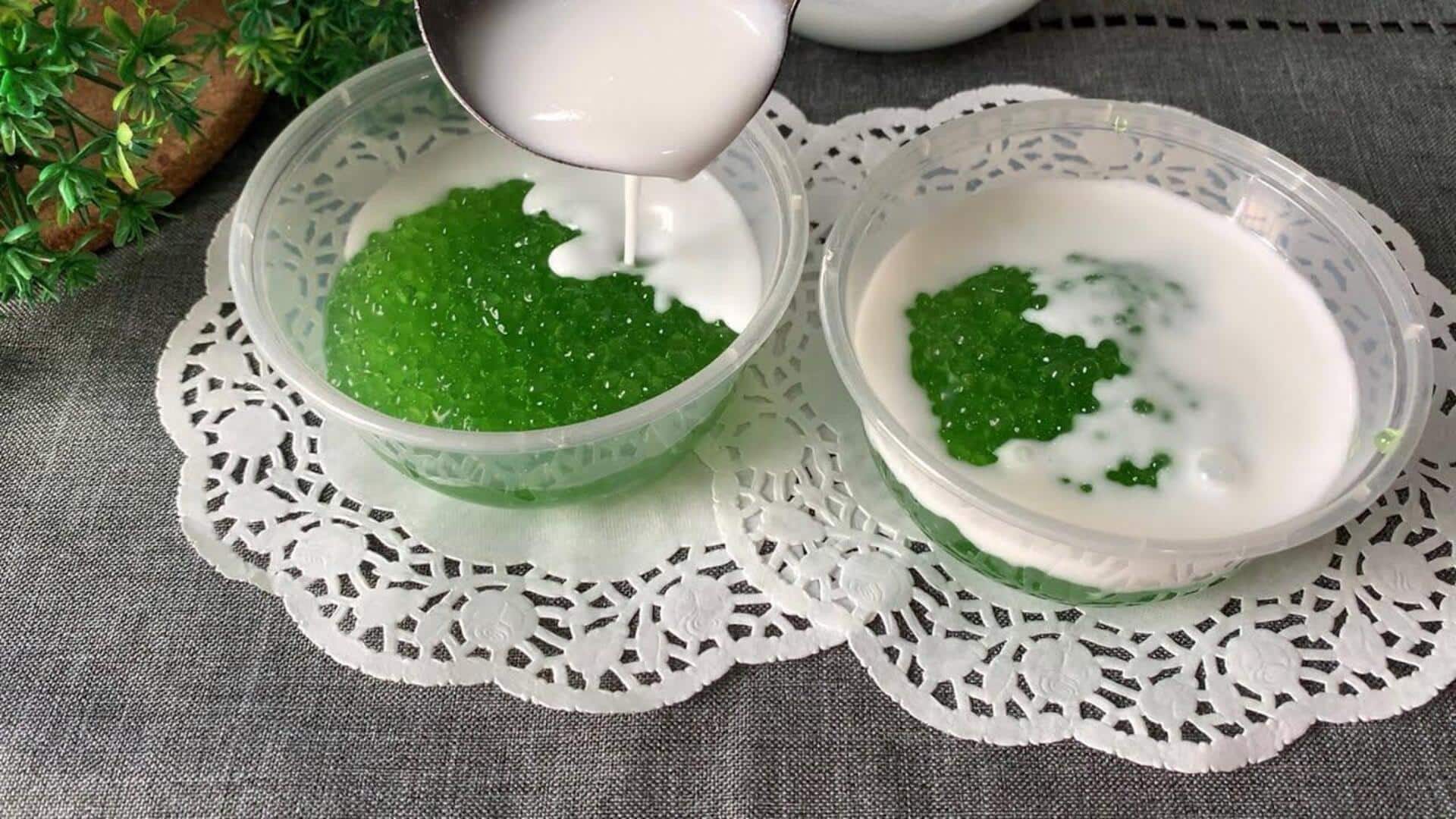 Hidangan Penutup Berbasis Sagu untuk Menyejukkan Musim Panas