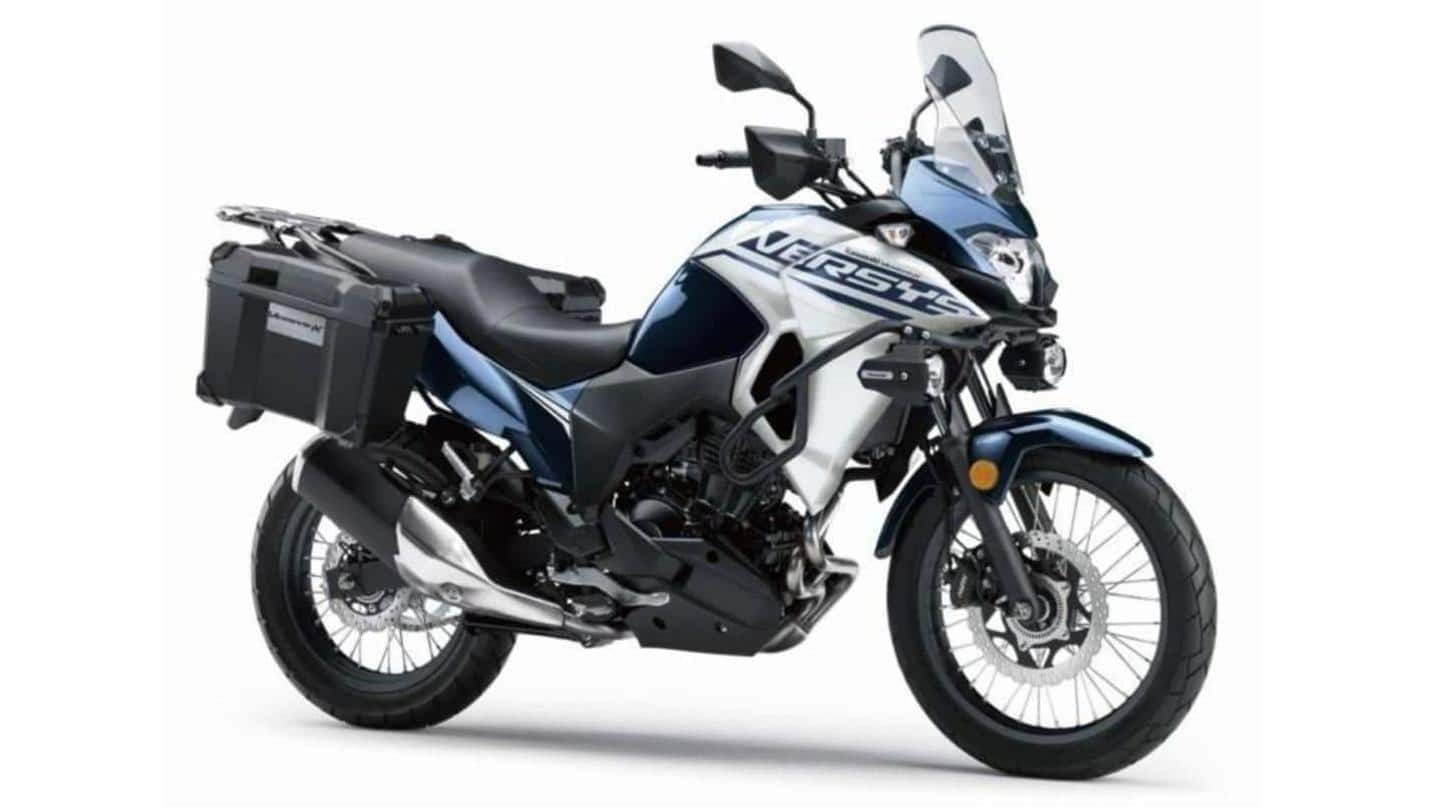 Kawasaki Versys-X 250 2022, dengan warna baru, diperkenalkan