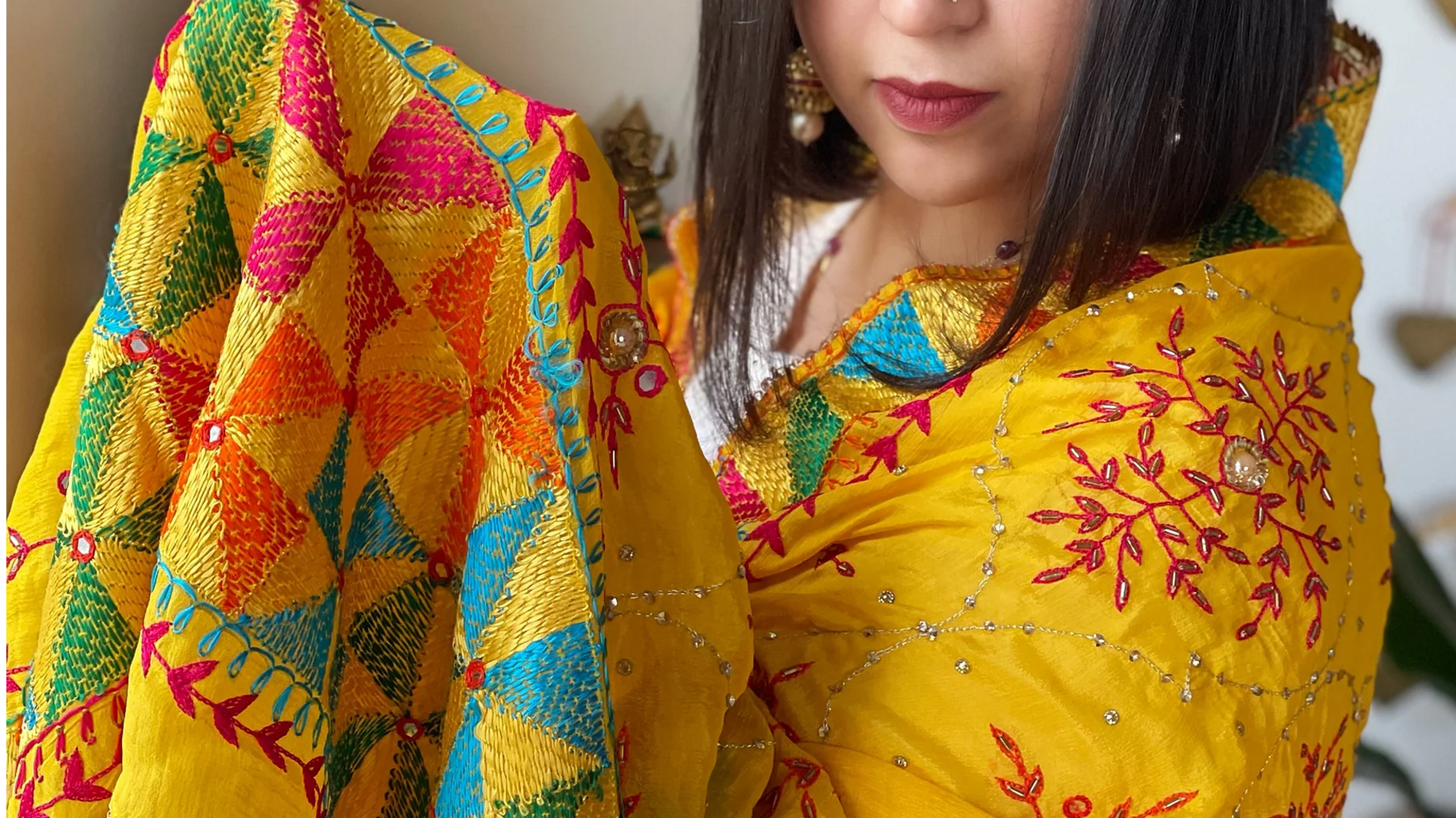 Menghidupkan kembali Phulkari dalam lemari pakaian modern