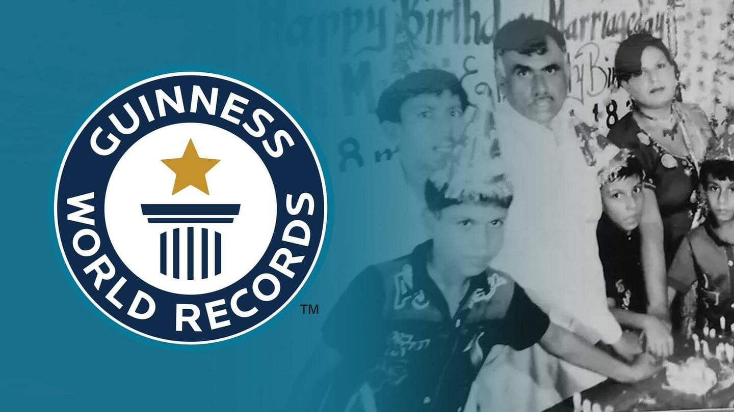 Keluarga beranggotakan 9 orang berulang tahun pada hari yang sama, pegang Rekor Dunia Guinness
