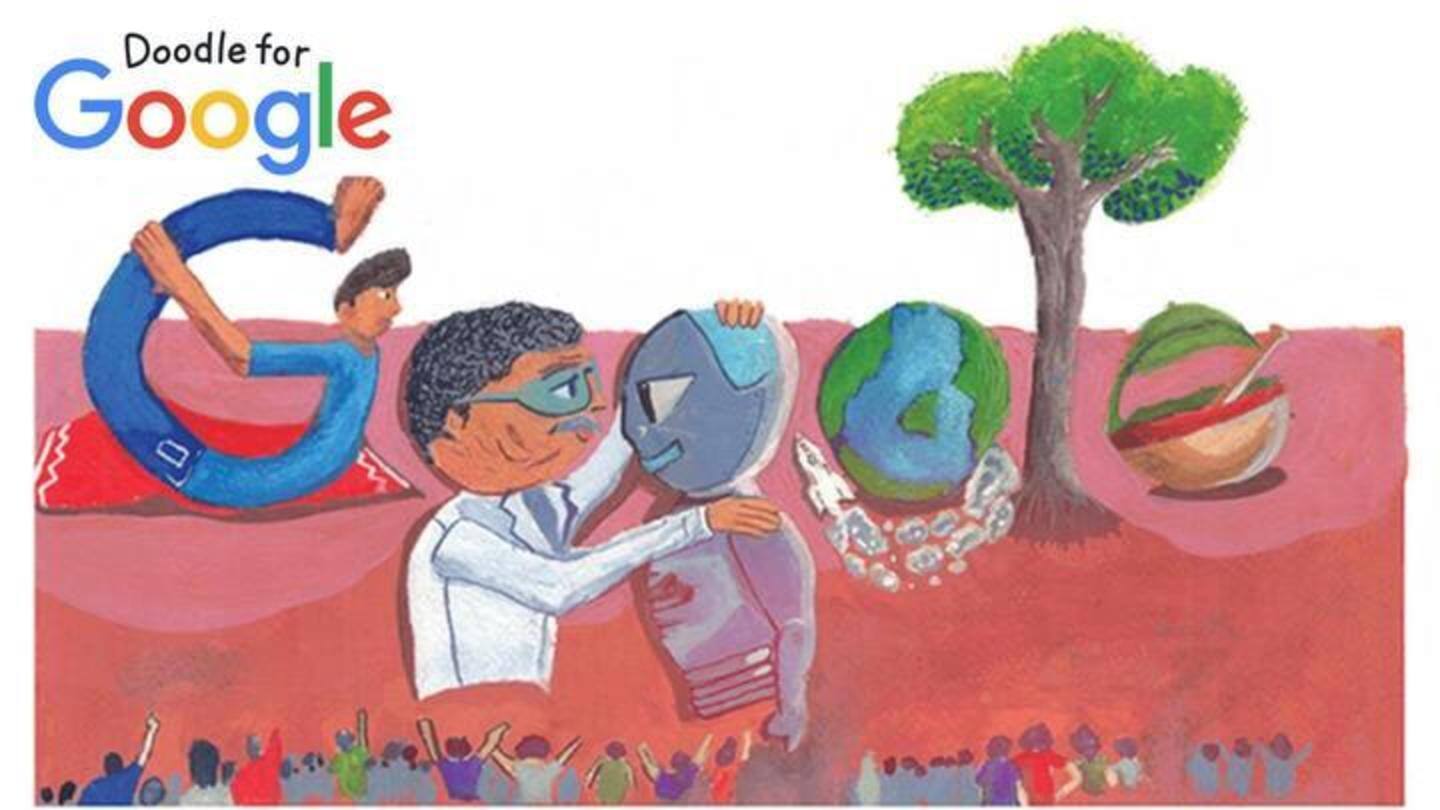 Bocah Kolkata menangkan kontes Doodle for Google 2022